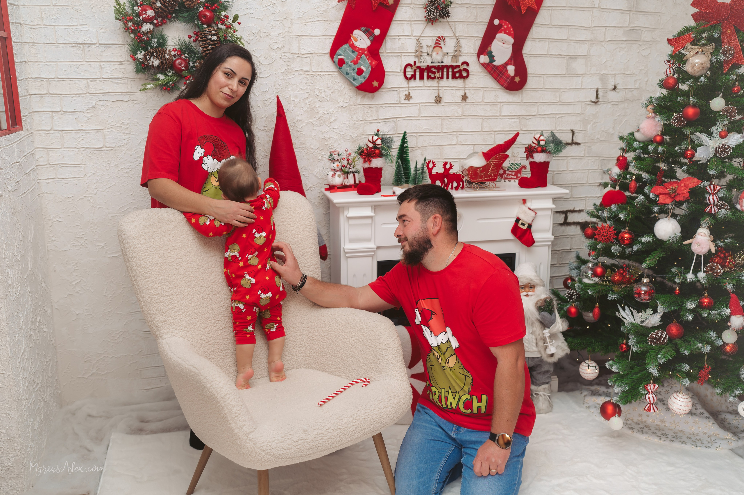 Familia Hacman - Un Crăciun de poveste. Marius Alex fotograf de eveniment si portret din Suceava