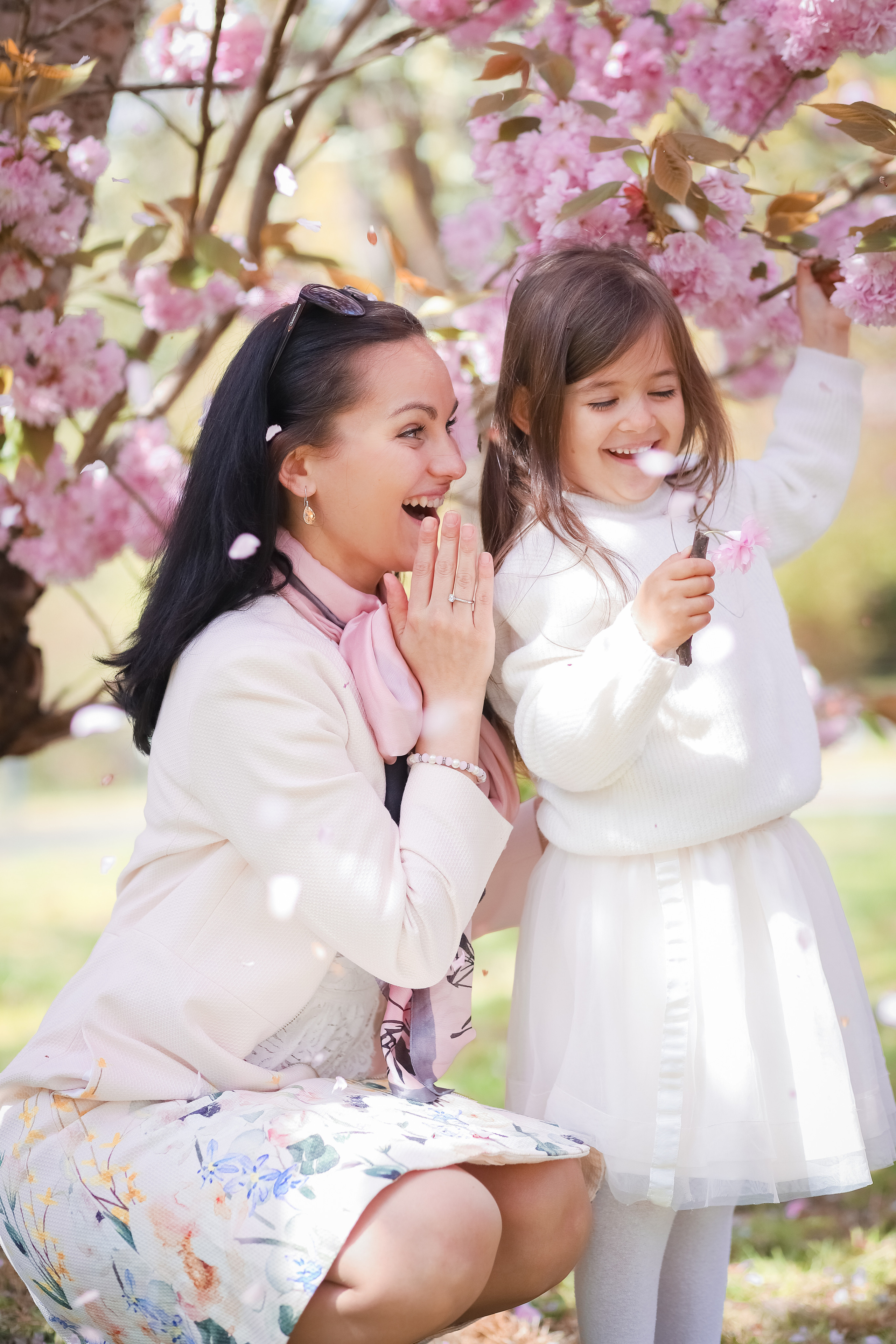 Cherry Blossom. Family & children’s photographer in Herts & West London Iryna Blair