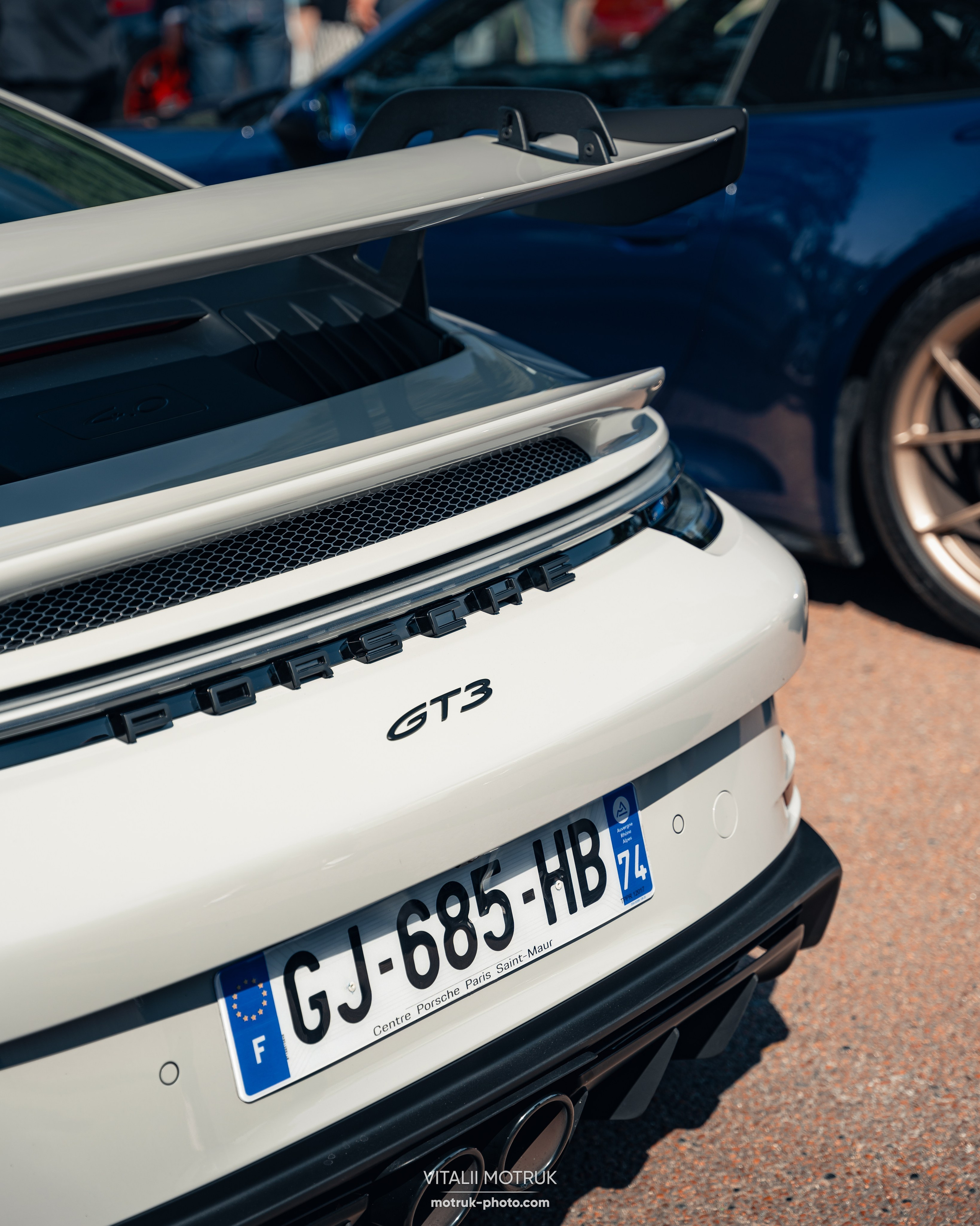 Rassemblement Auteuil 20 mai 2024. Photographe de voitures à Paris — Vitalii Motruk