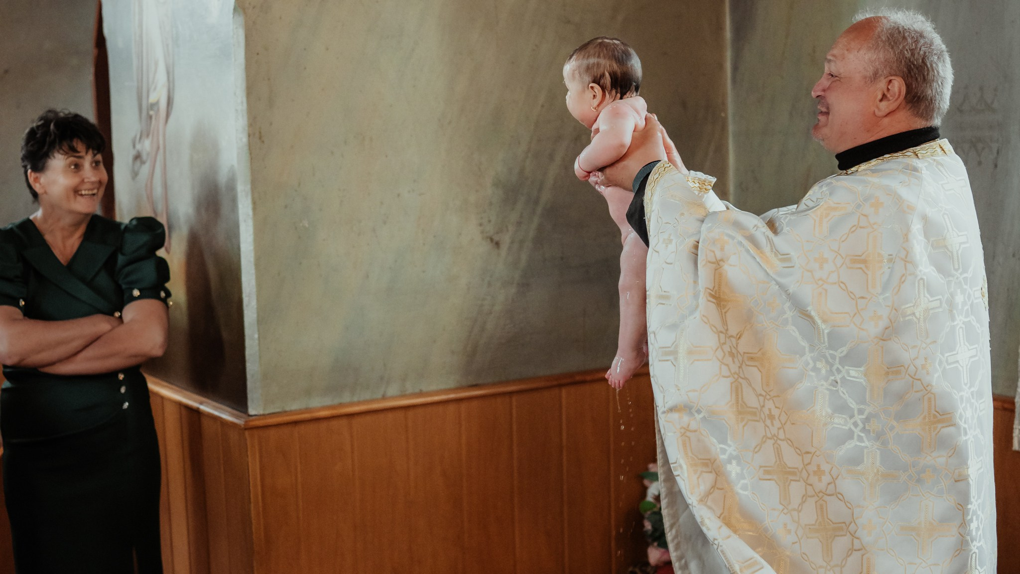 Botez Evelina — Fotografie de botez