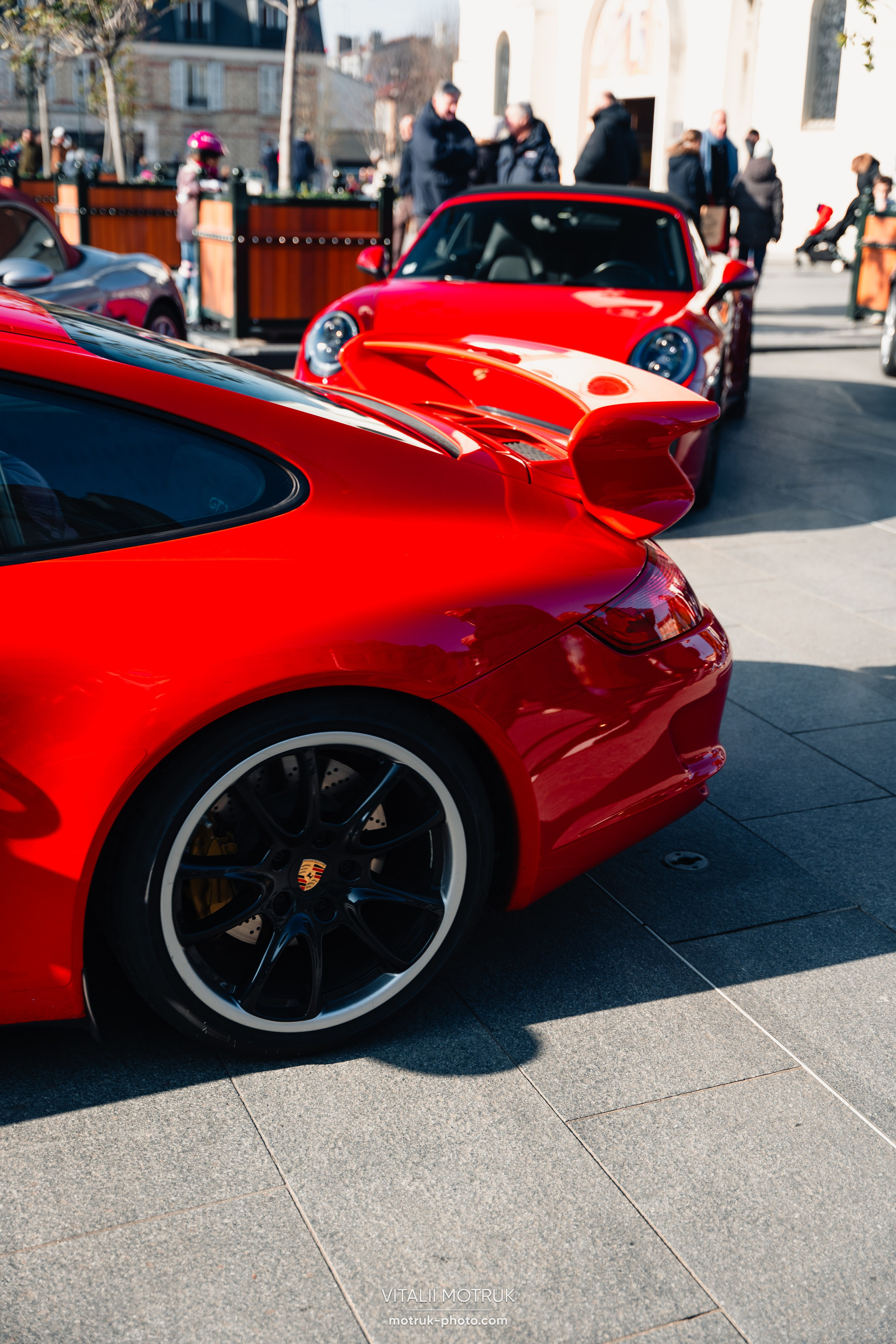 Rassemblement Colombes 16 fevrier 2025. Photographe de voitures à Paris — Vitalii Motruk