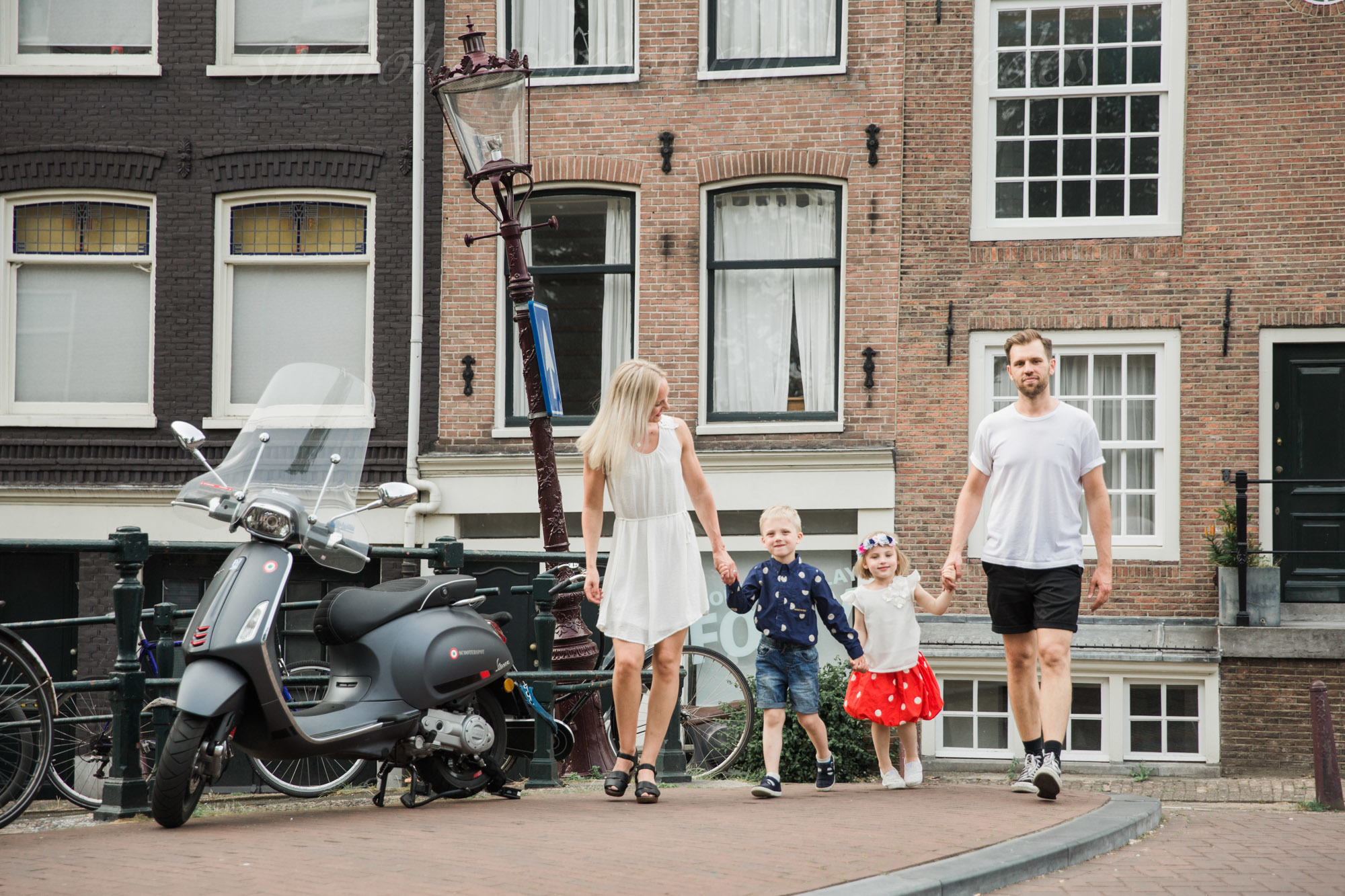 perhekuvaus Amsterdamissa