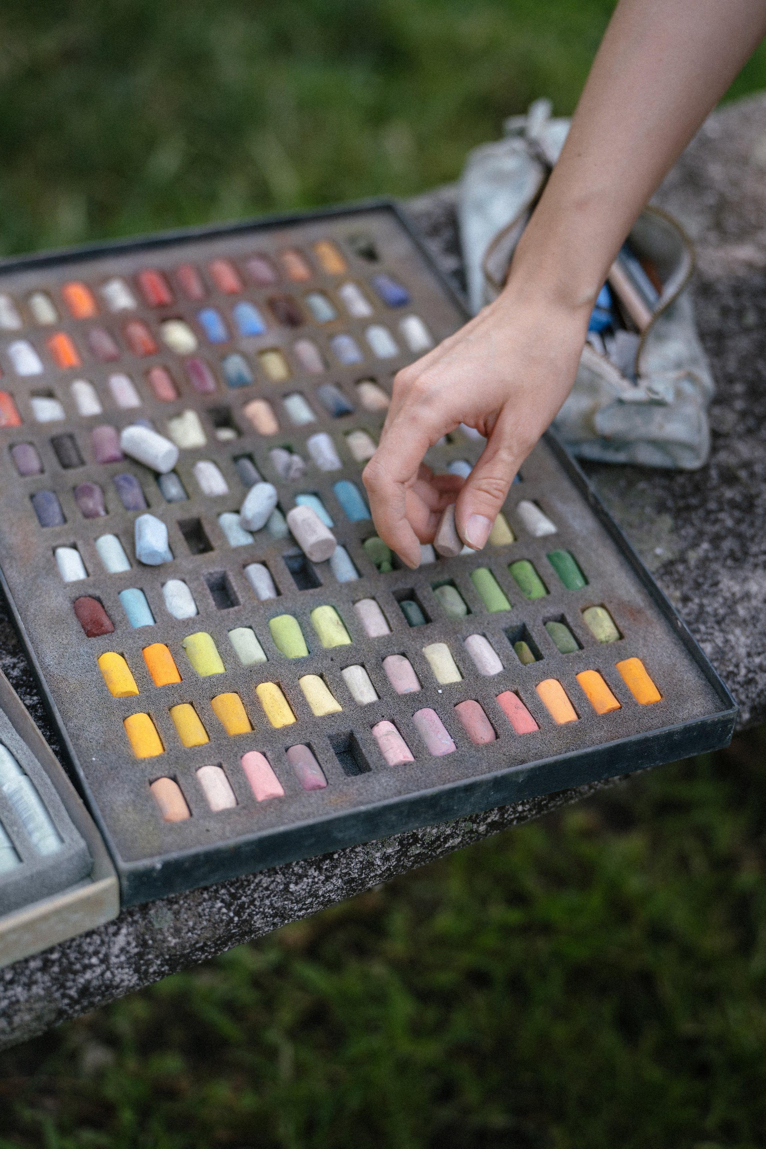 Контент съемка для художника. Фотограф в Мадриде Алена Белянинова