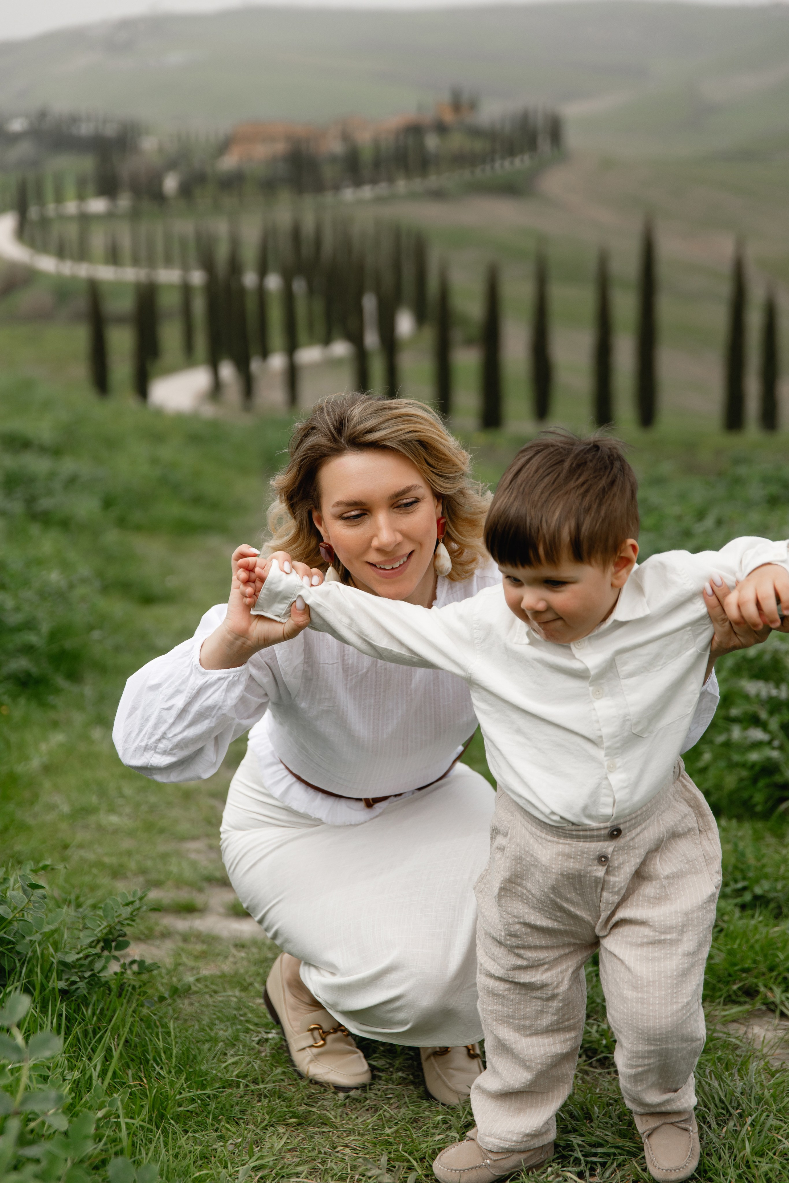 Photoshooting in Tuscany