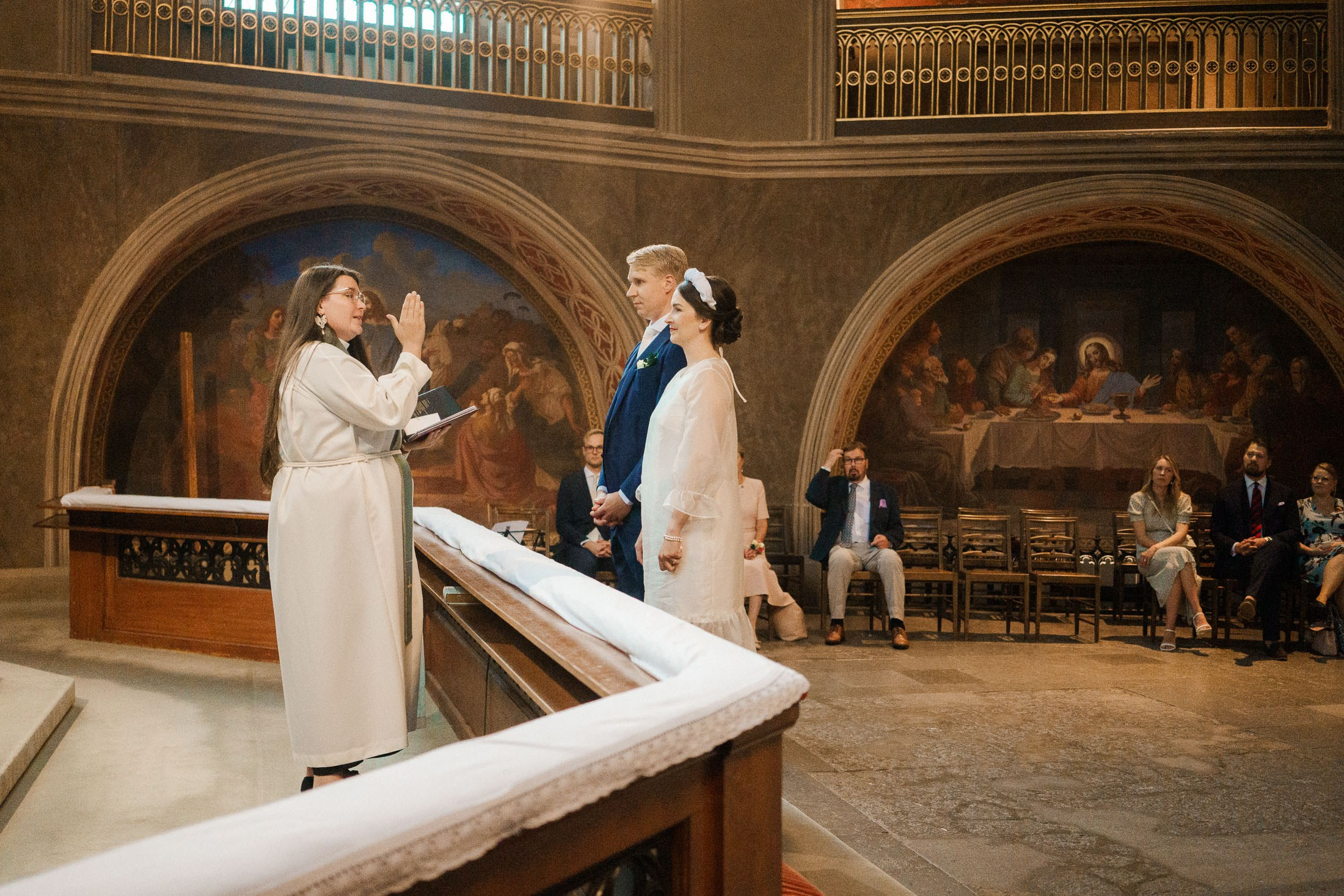 A&C, hääkuvaus Turun tuomiokirkko