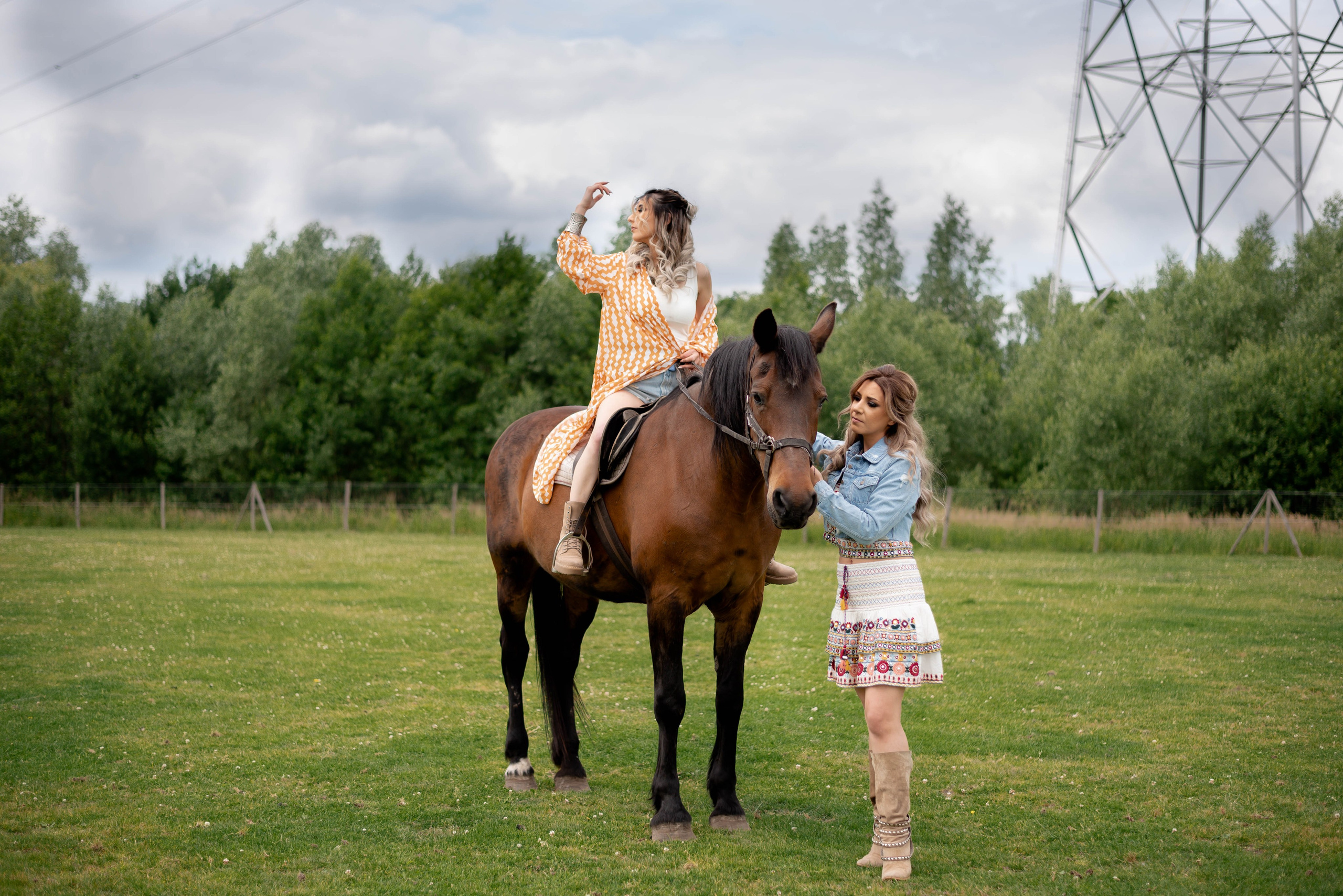 Photoshoot with Horses. Professional Photograher, Antwerpen/Belgium