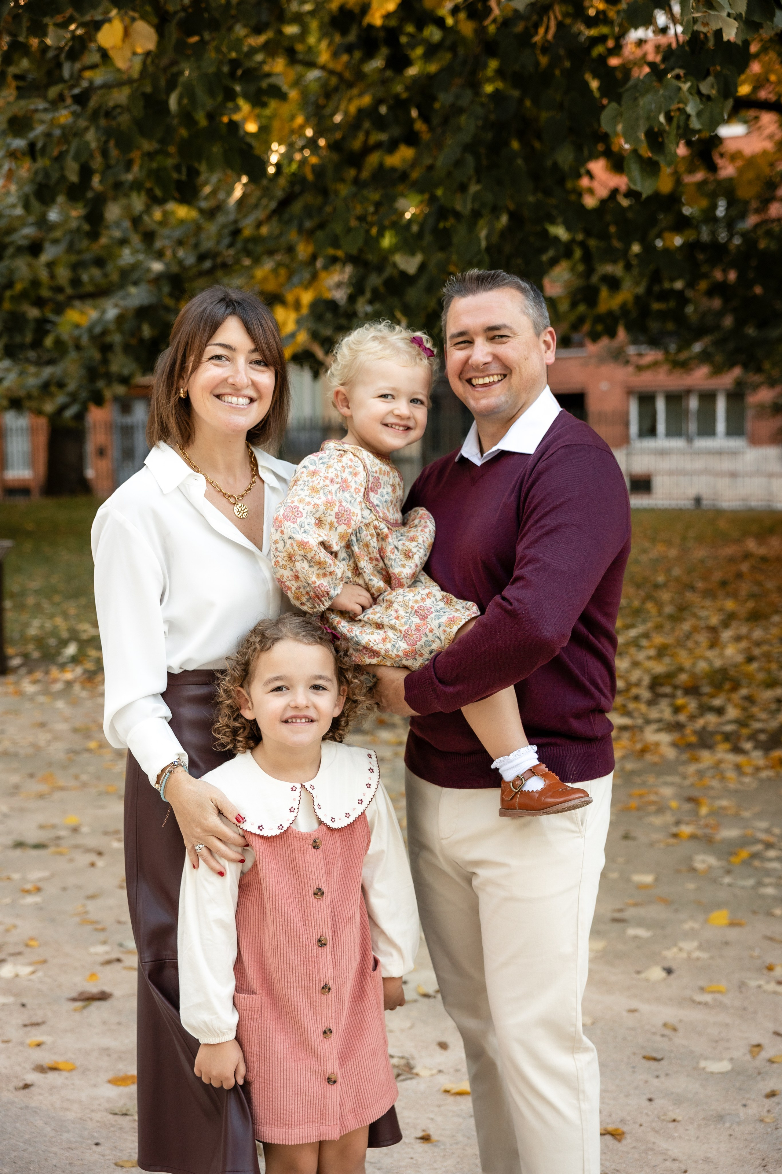 Autumn Family photoshoot in Toulouse. Jardin des Plantes. Евгения Смирнова — фотограф в Тулузе и юго-западной Франции