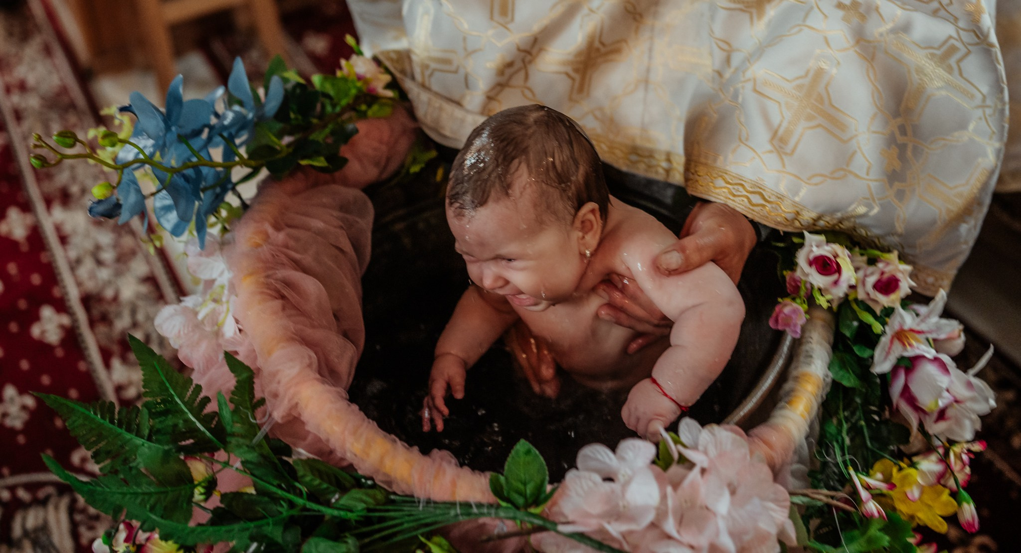 Botez Evelina — Fotografie de botez
