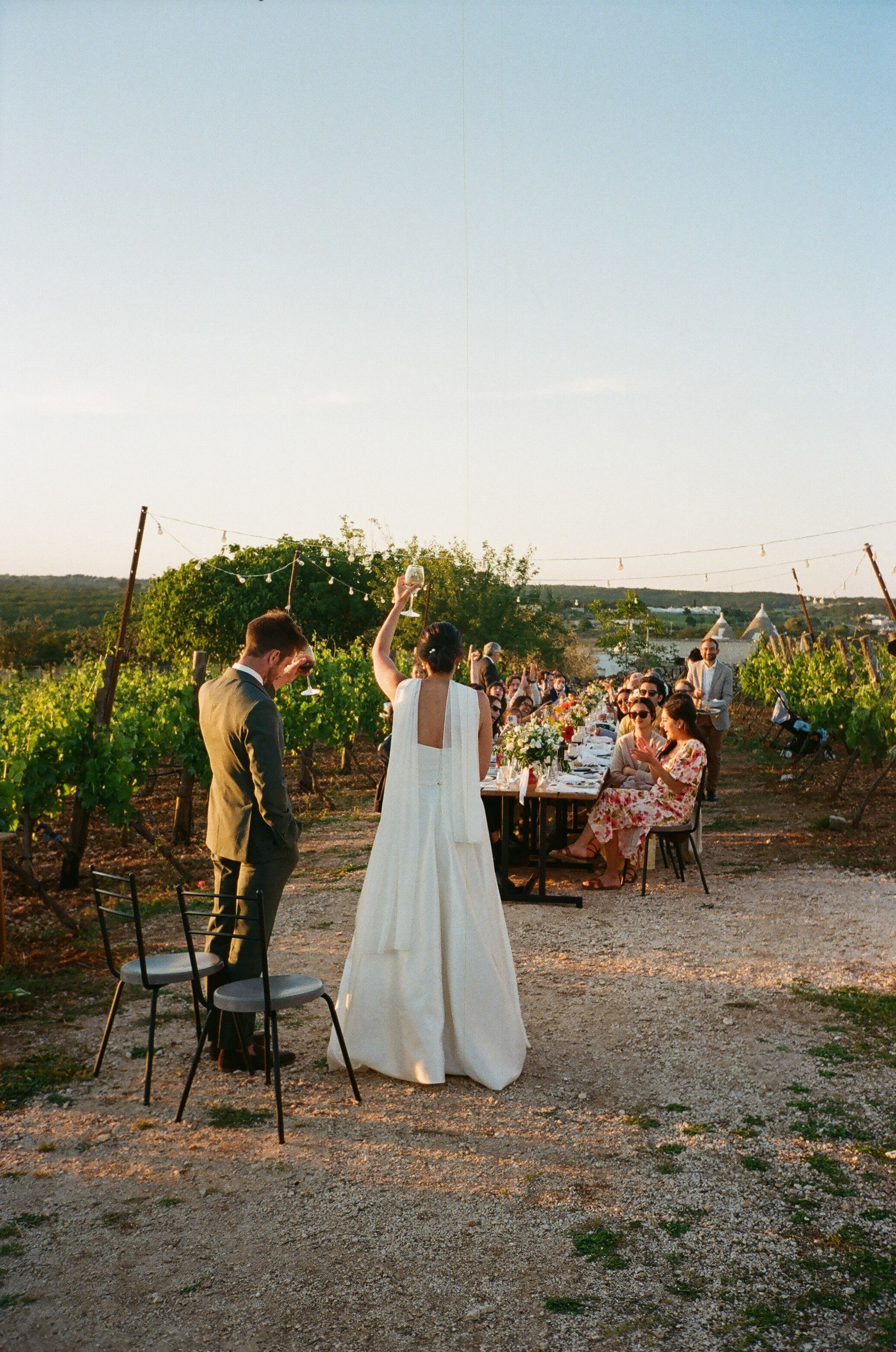 Stephanie & Christian film photos. Wedding photographer Italy