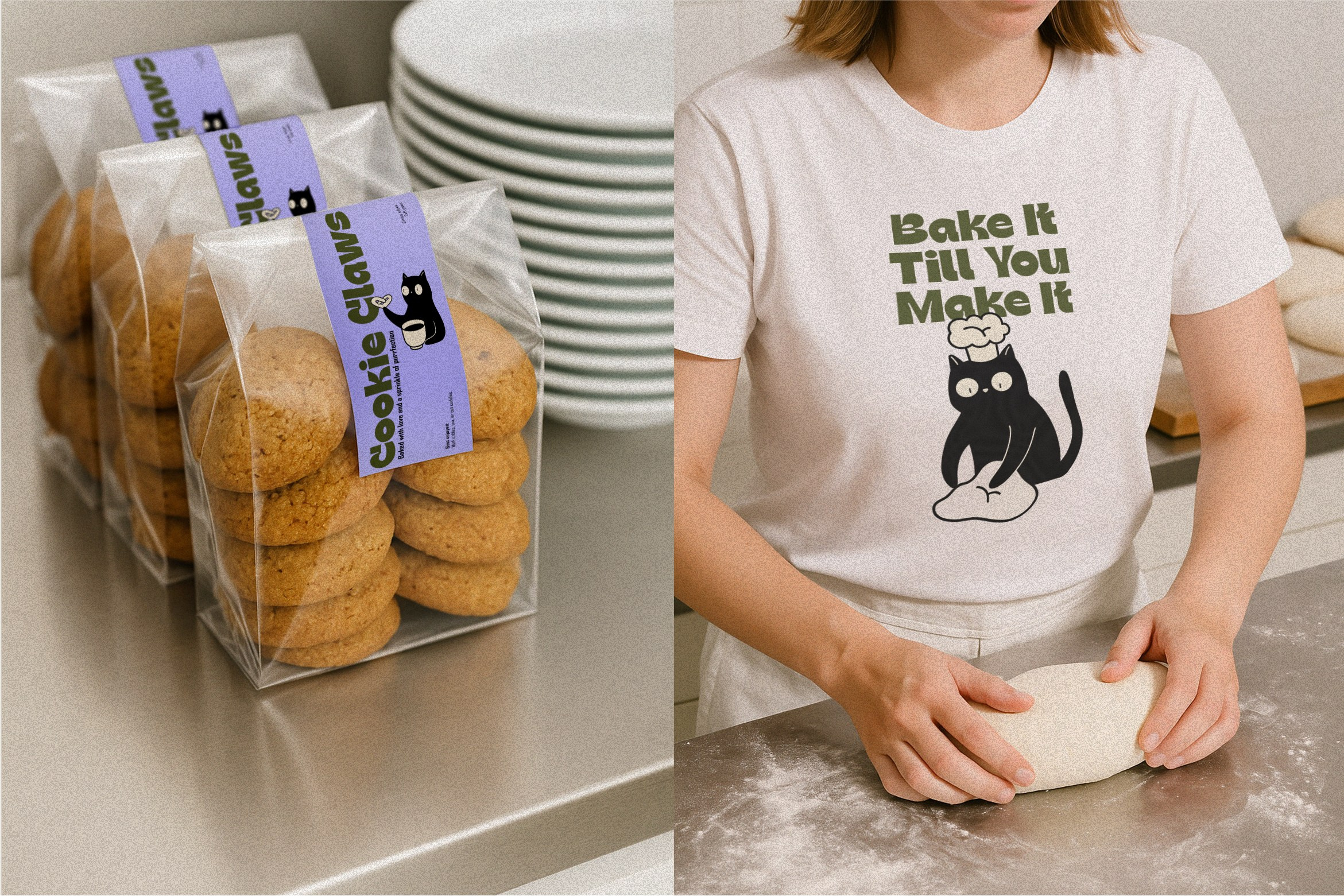 Catpuccino. Helen Reveur | Illustrator & Brand Designer | Ready-Made & Custom Illustrations