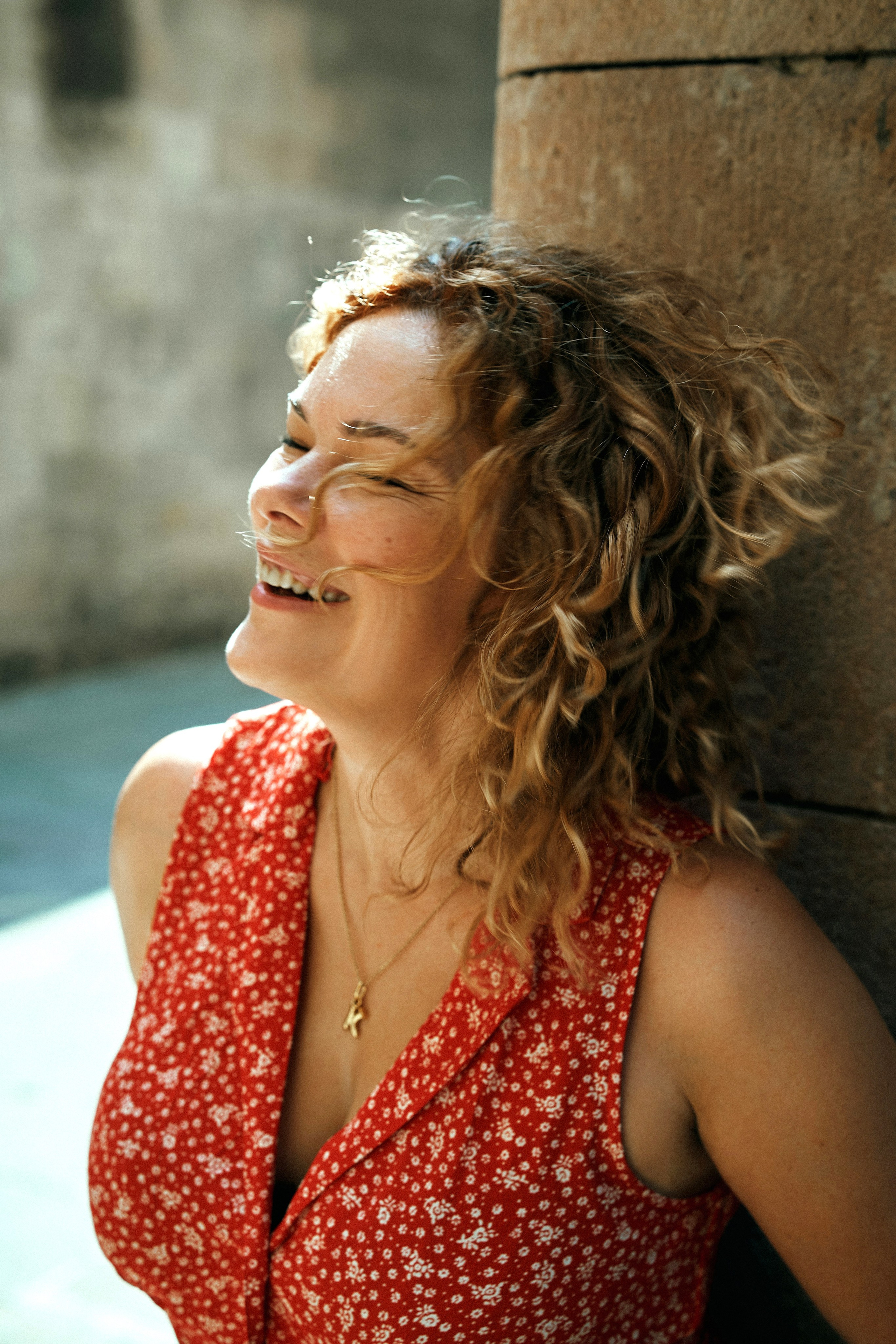 Красное платье. Кристина. Фотограф в Барселоне Жанна Захарченко