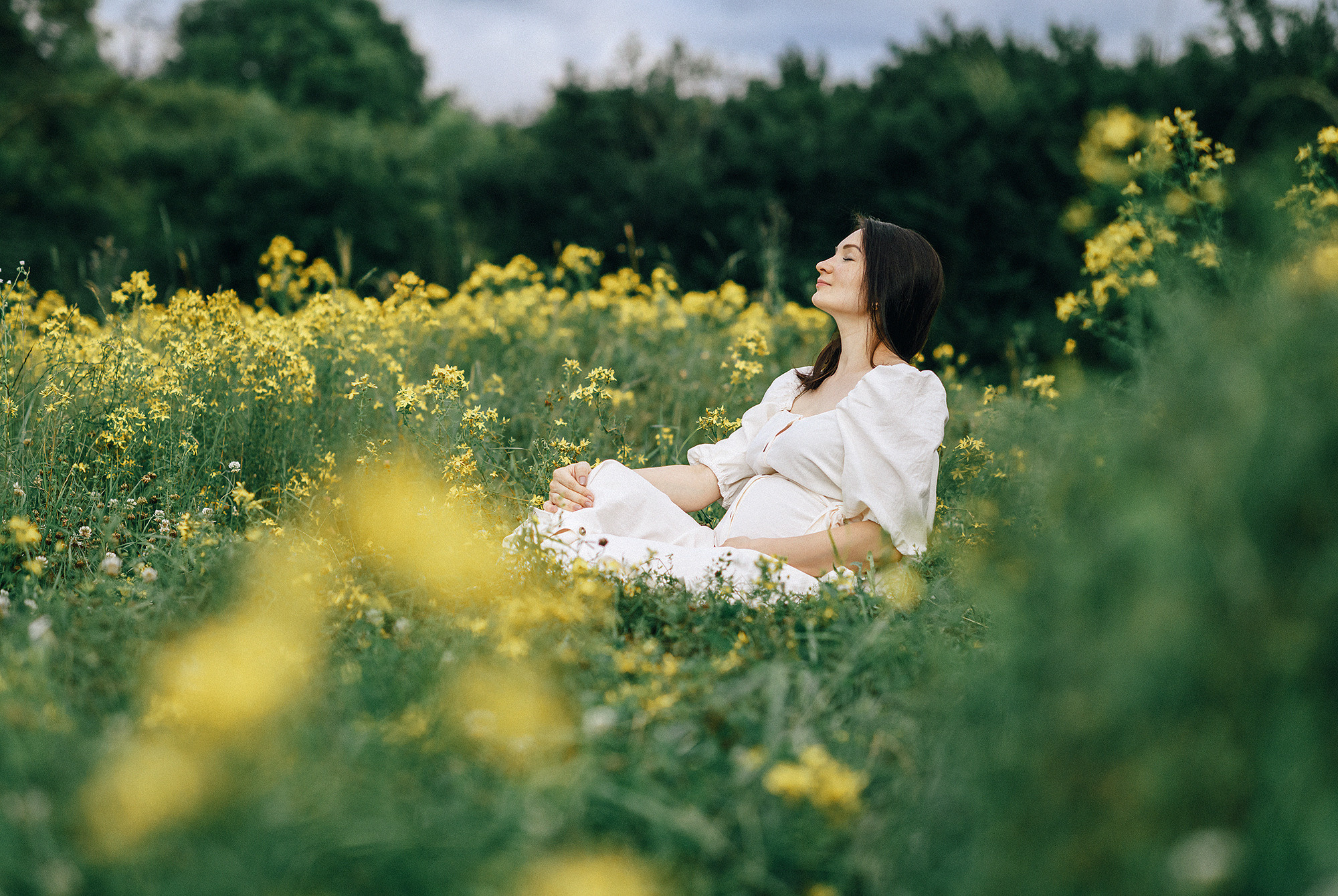 Фотосессия беременности в Праге. Семейный и свадебный фотограф в Праге Наталья Федори