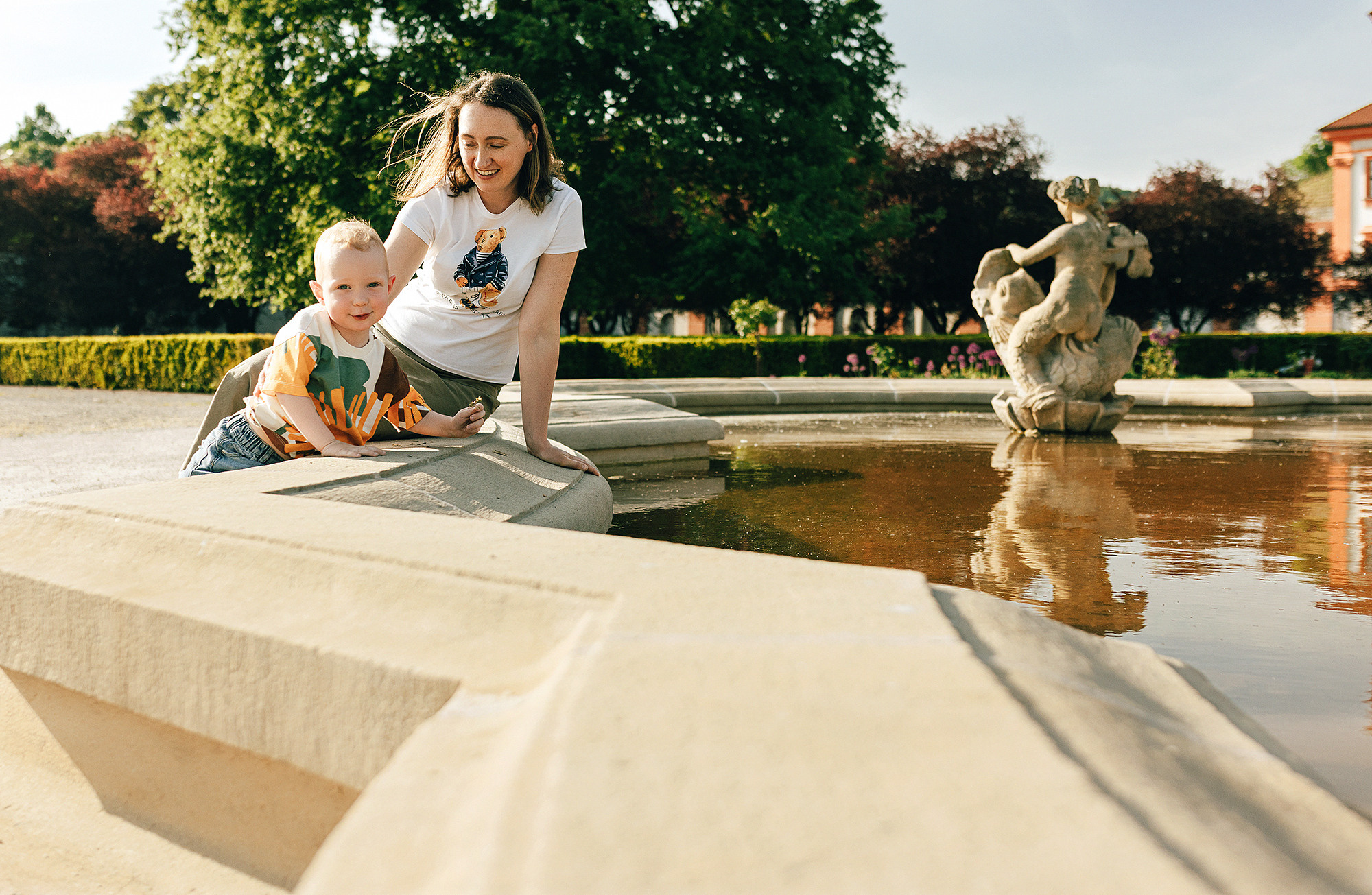 Таня+Андрей+Паша в Тройе. Семейный и свадебный фотограф в Праге Наталья Федори