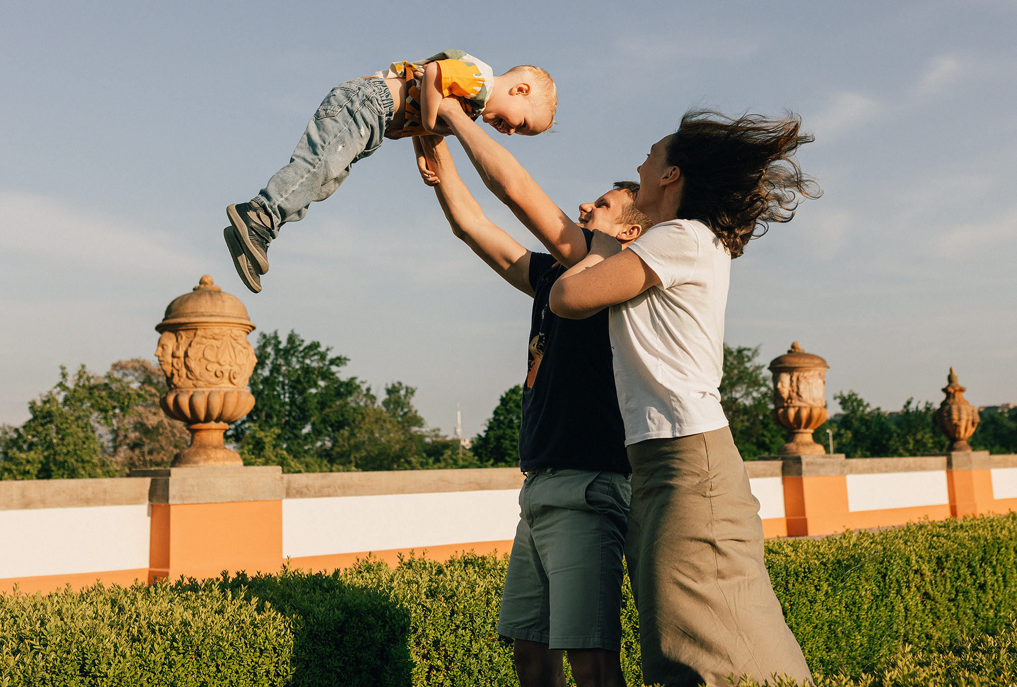 Таня+Андрей+Паша в Тройе. Семейный и свадебный фотограф в Праге Наталья Федори