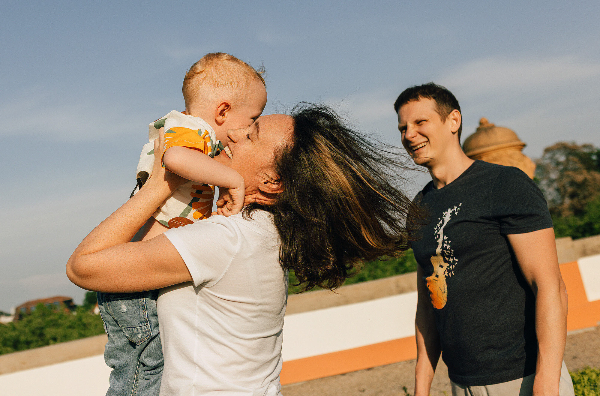Таня+Андрей+Паша в Тройе. Семейный и свадебный фотограф в Праге Наталья Федори