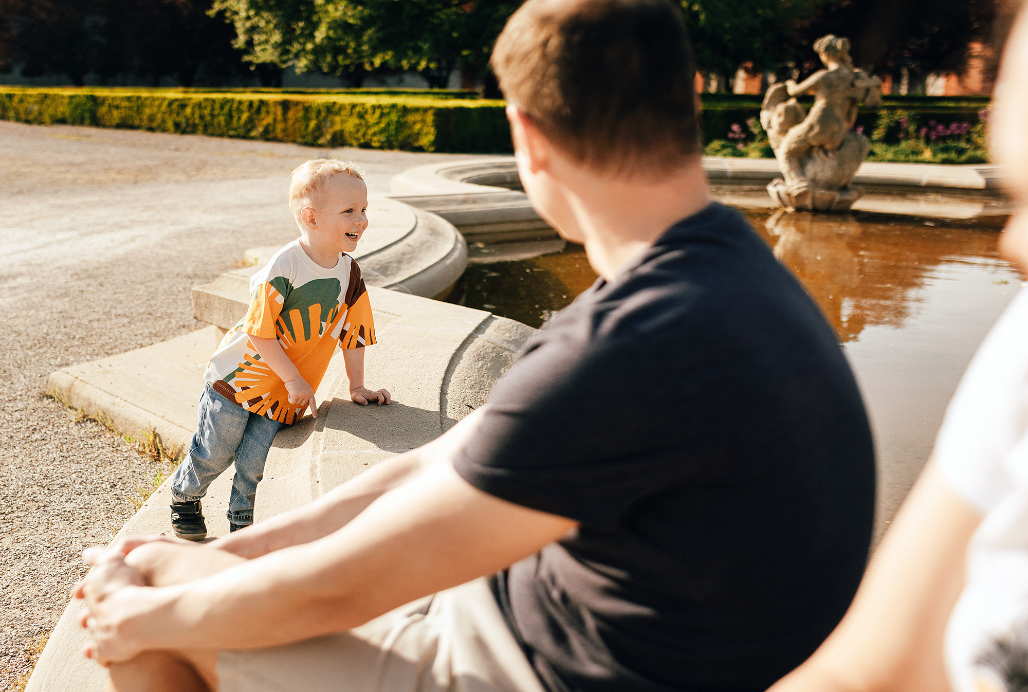 Таня+Андрей+Паша в Тройе. Семейный и свадебный фотограф в Праге Наталья Федори