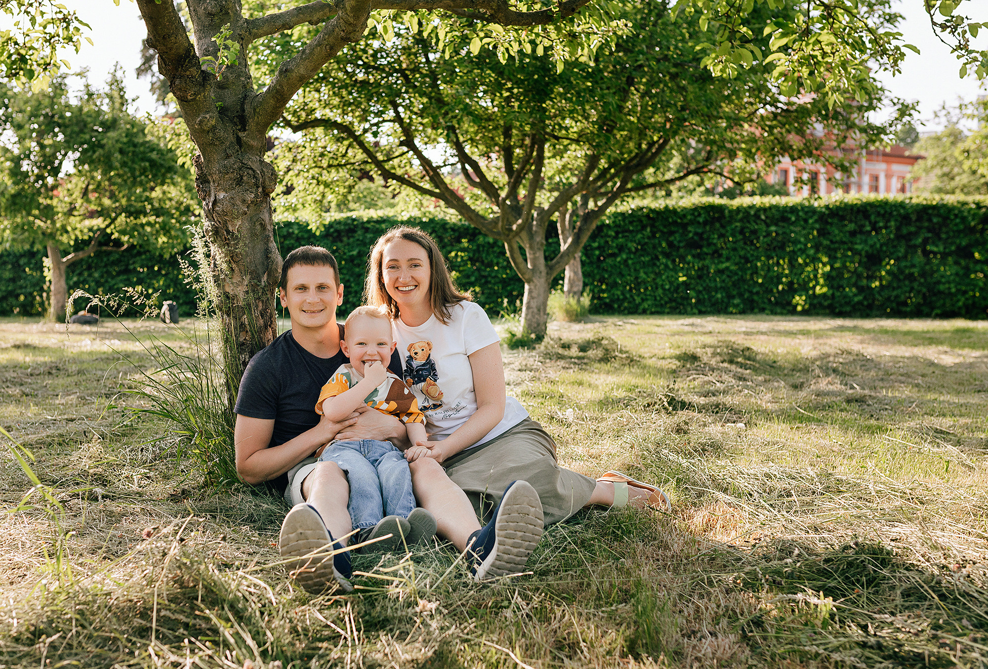 Таня+Андрей+Паша в Тройе. Семейный и свадебный фотограф в Праге Наталья Федори