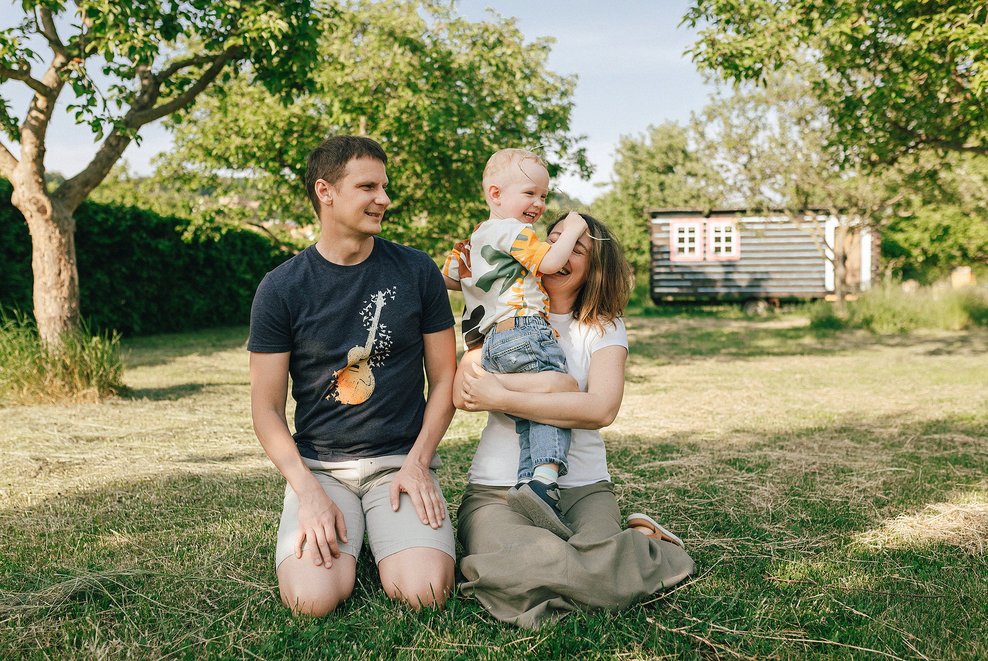 Таня+Андрей+Паша в Тройе. Семейный и свадебный фотограф в Праге Наталья Федори