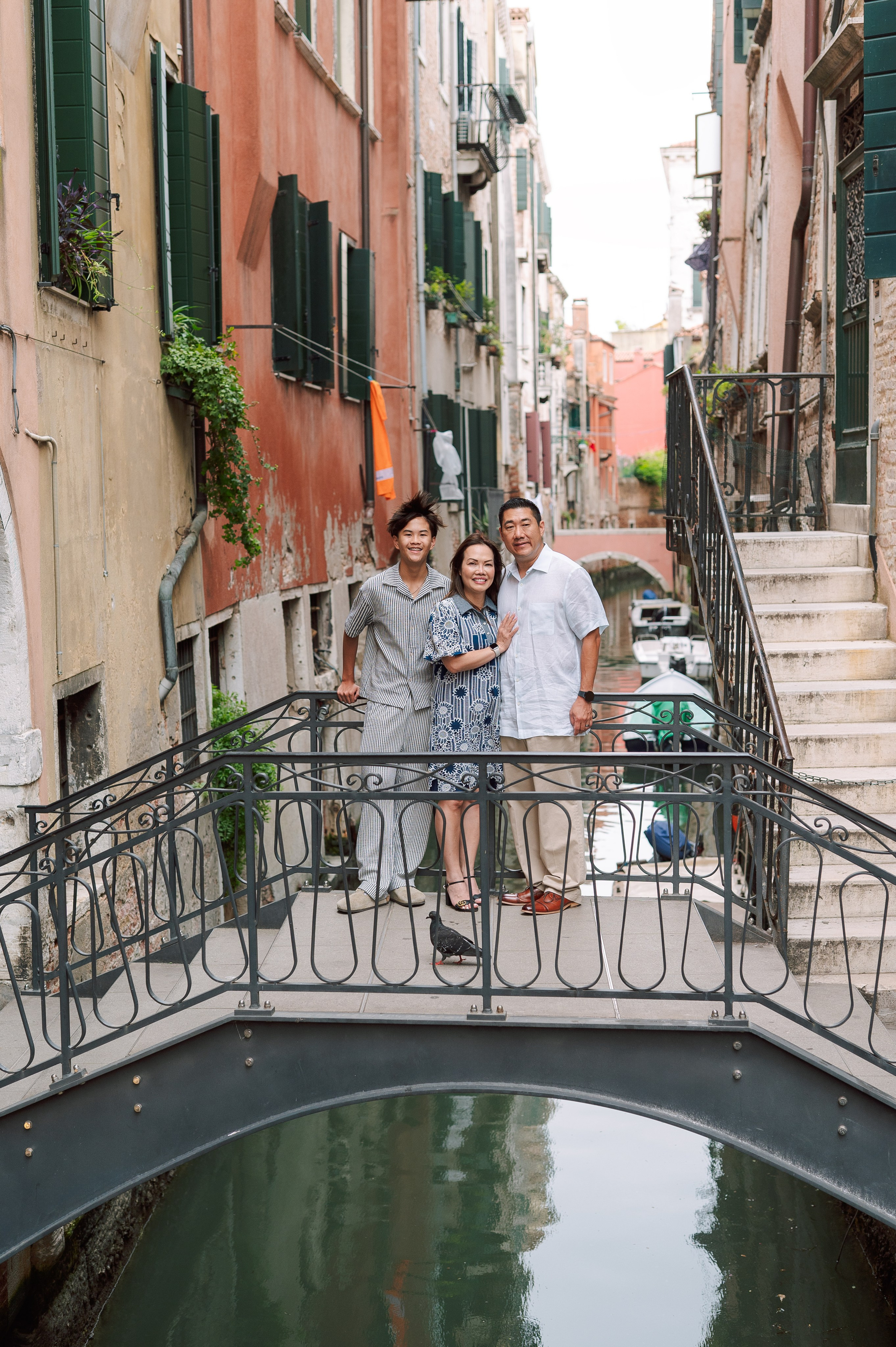 Jennifer, Tim and Jayden. Photographer in Venice Anna Terzi
