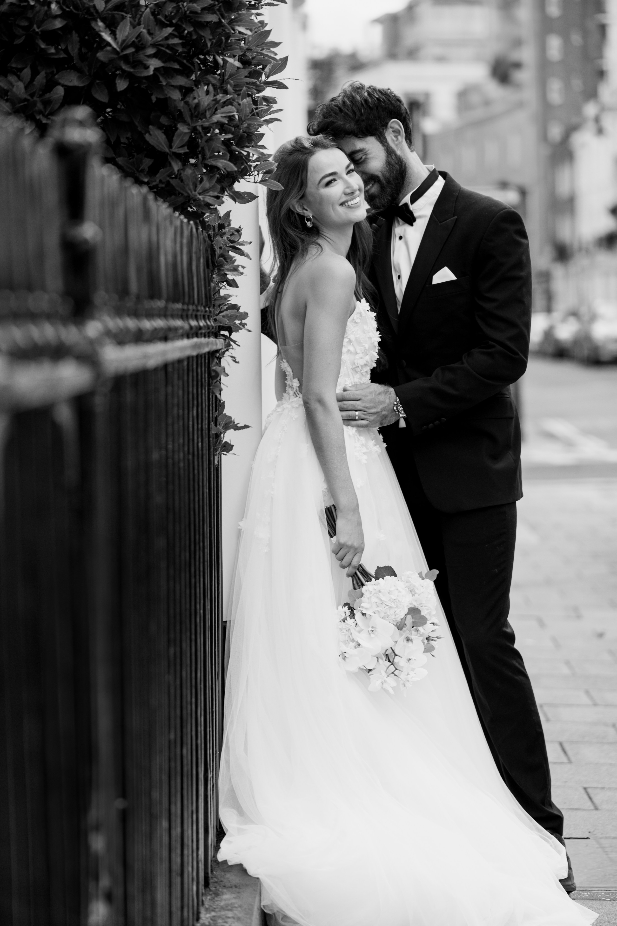 Elegant Wedding London Belgravia Elopement couple. Timeless Wedding & Event Photography — based London, working across Europe