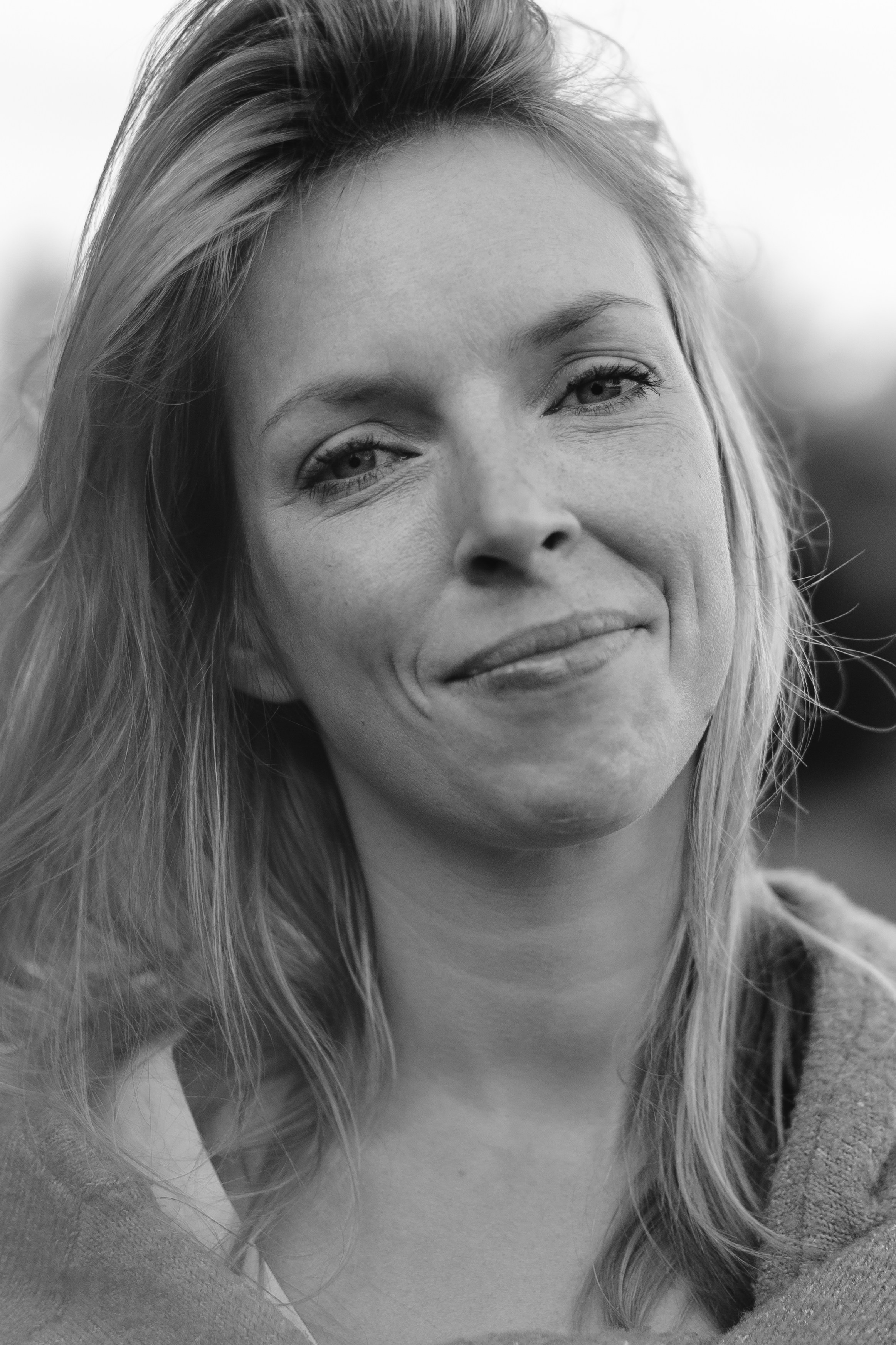 Paula. Walk in Strabrechtse Heide. True self