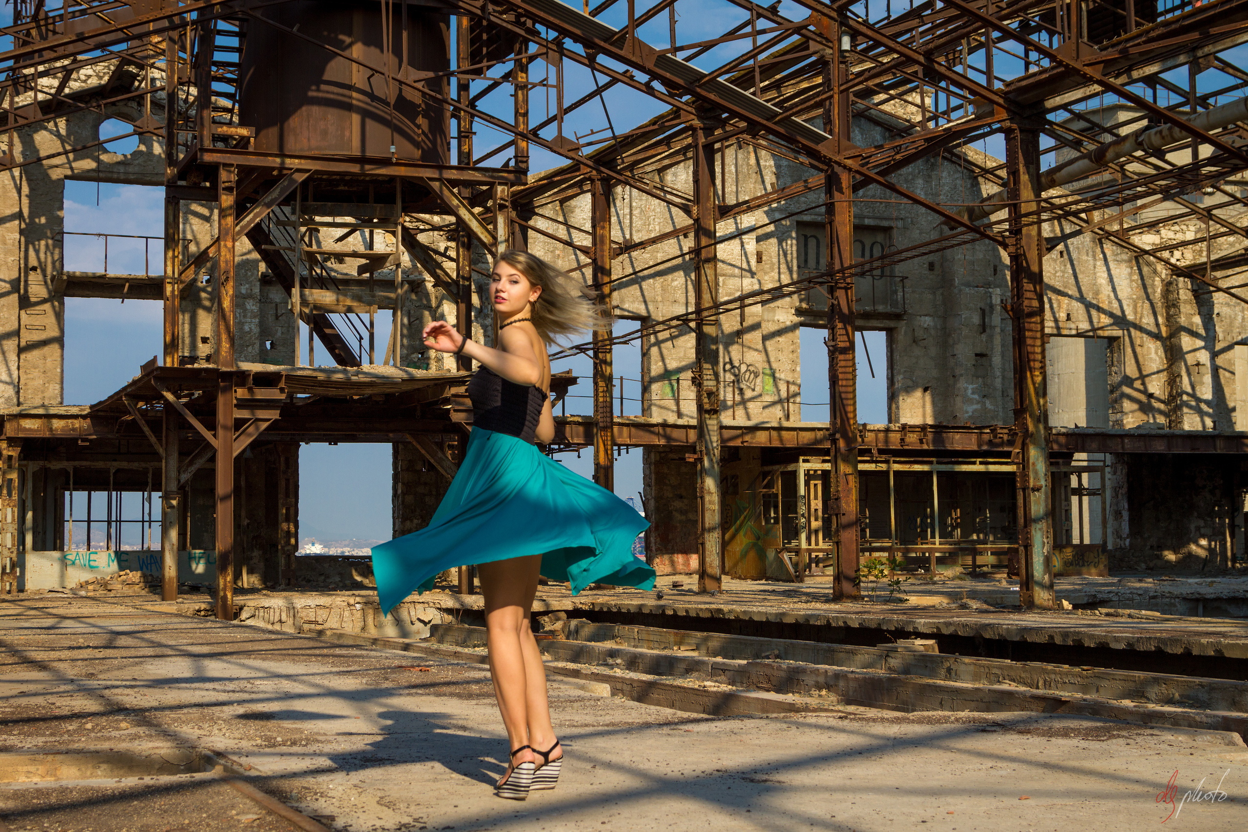 Photoshoot in Athens, Greece.