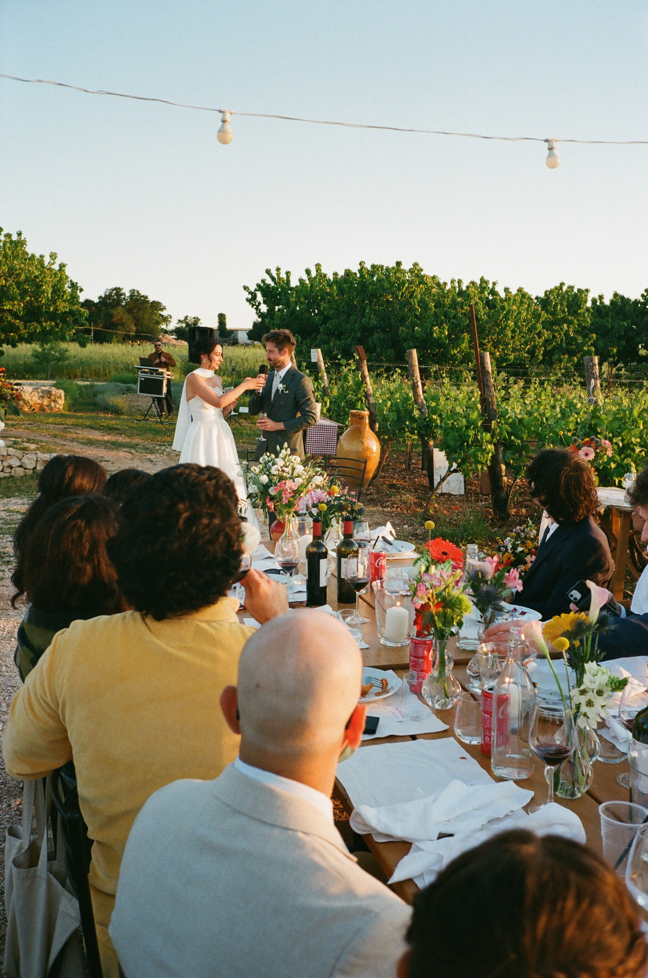 Stephanie & Christian film photos. Wedding photographer Italy