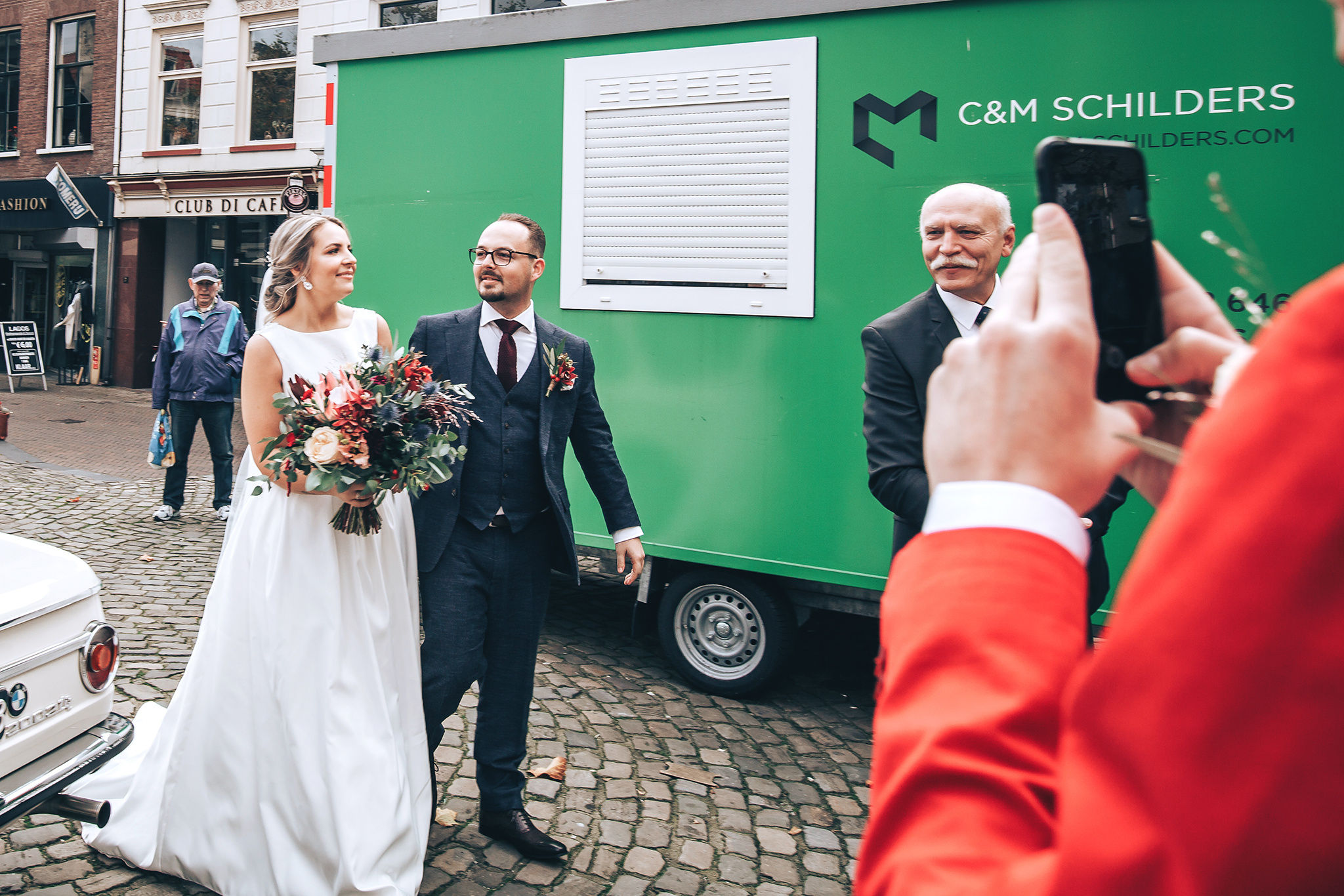 Anna & Andor. Wedding in Schiedam. Amina Gunenc - bruiloft- en familie fotograaf in Nederland