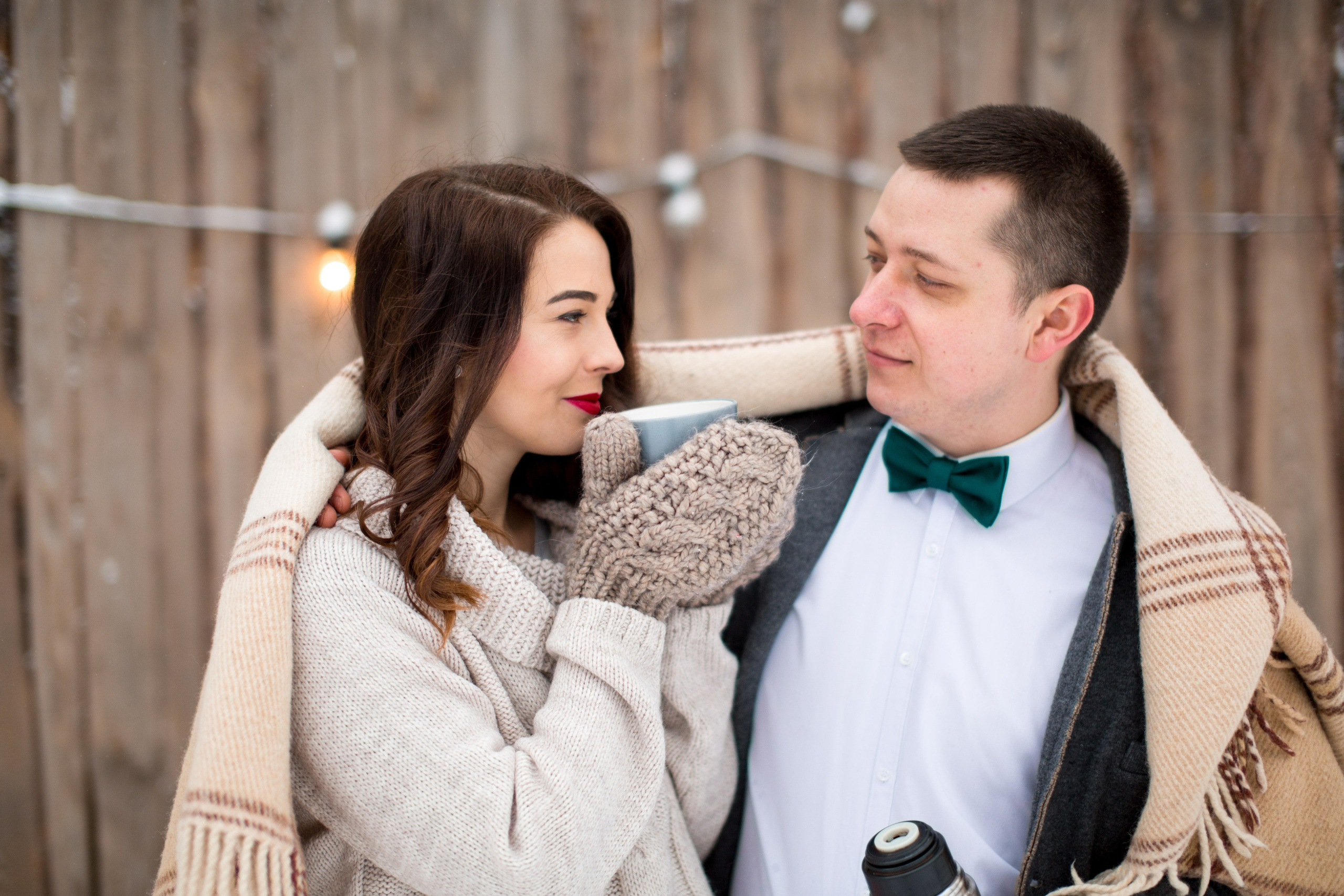 Winter Love. Wedding and Family Photograph