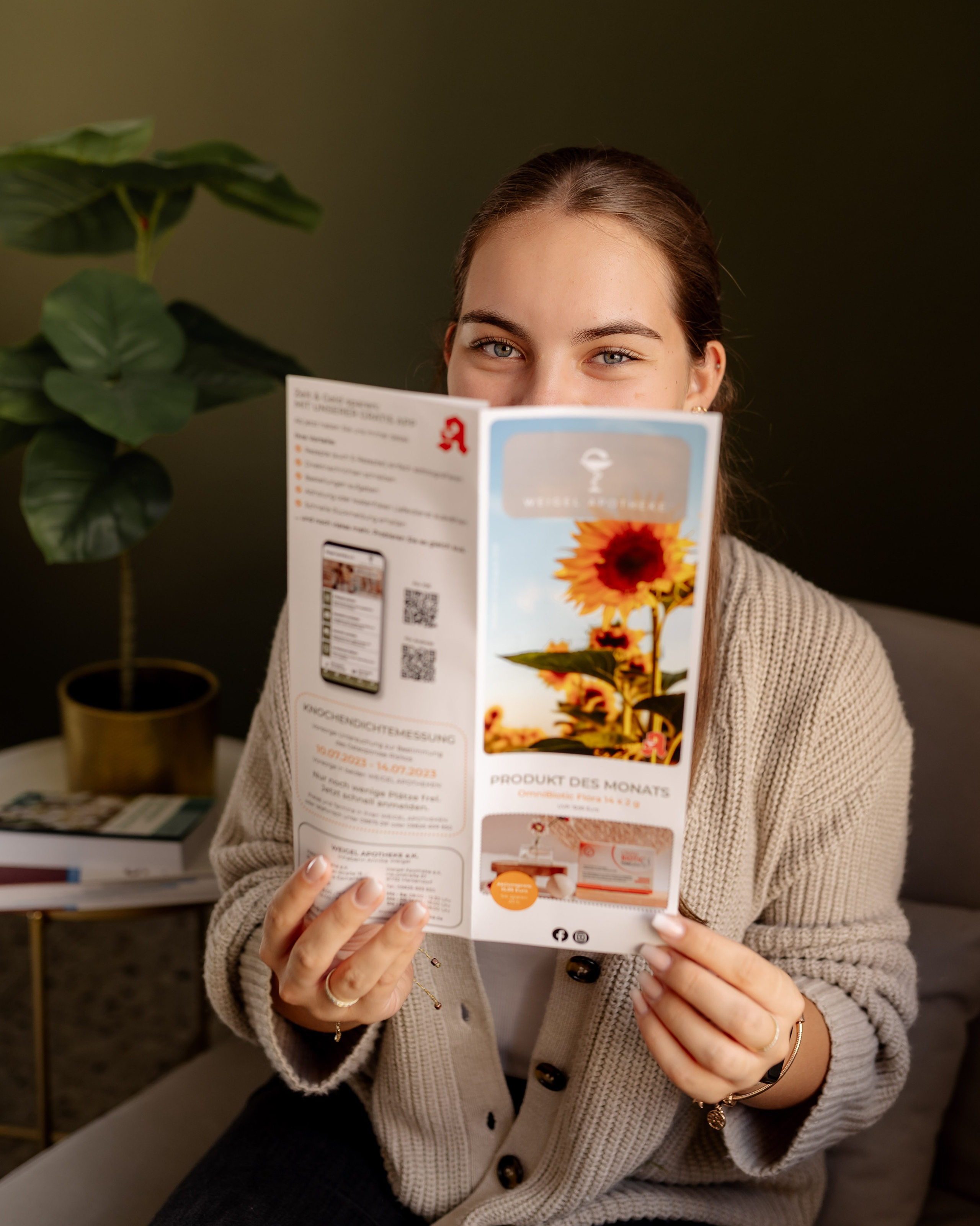 Social-Media-Content-Shooting für Apotheke Weigel. Photographer in Nuremberg Irina Mehnert from Ansbach