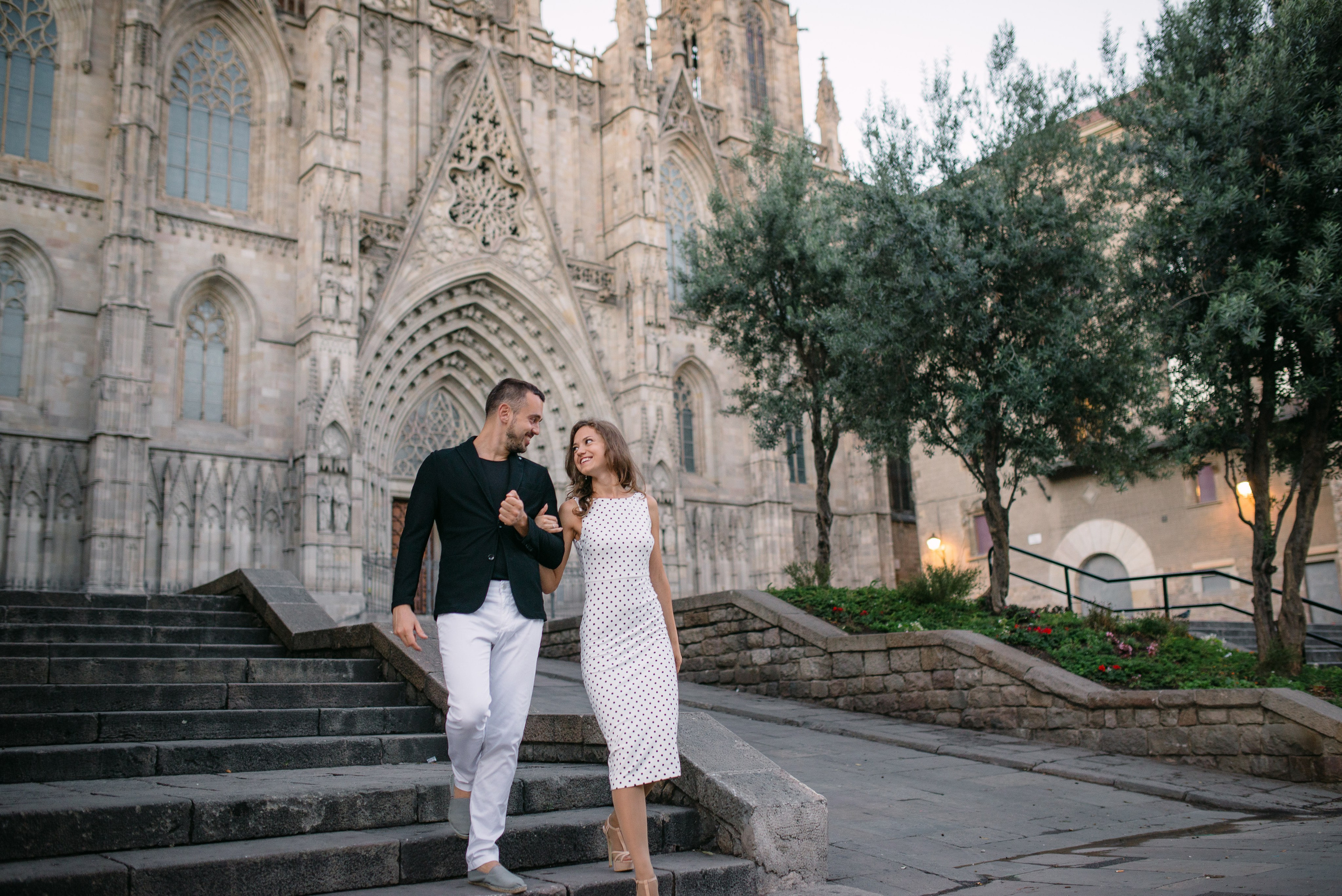 Nadia&Leo sesión fotográfica en Barcelona. Fotógrafo profesional Bilbao