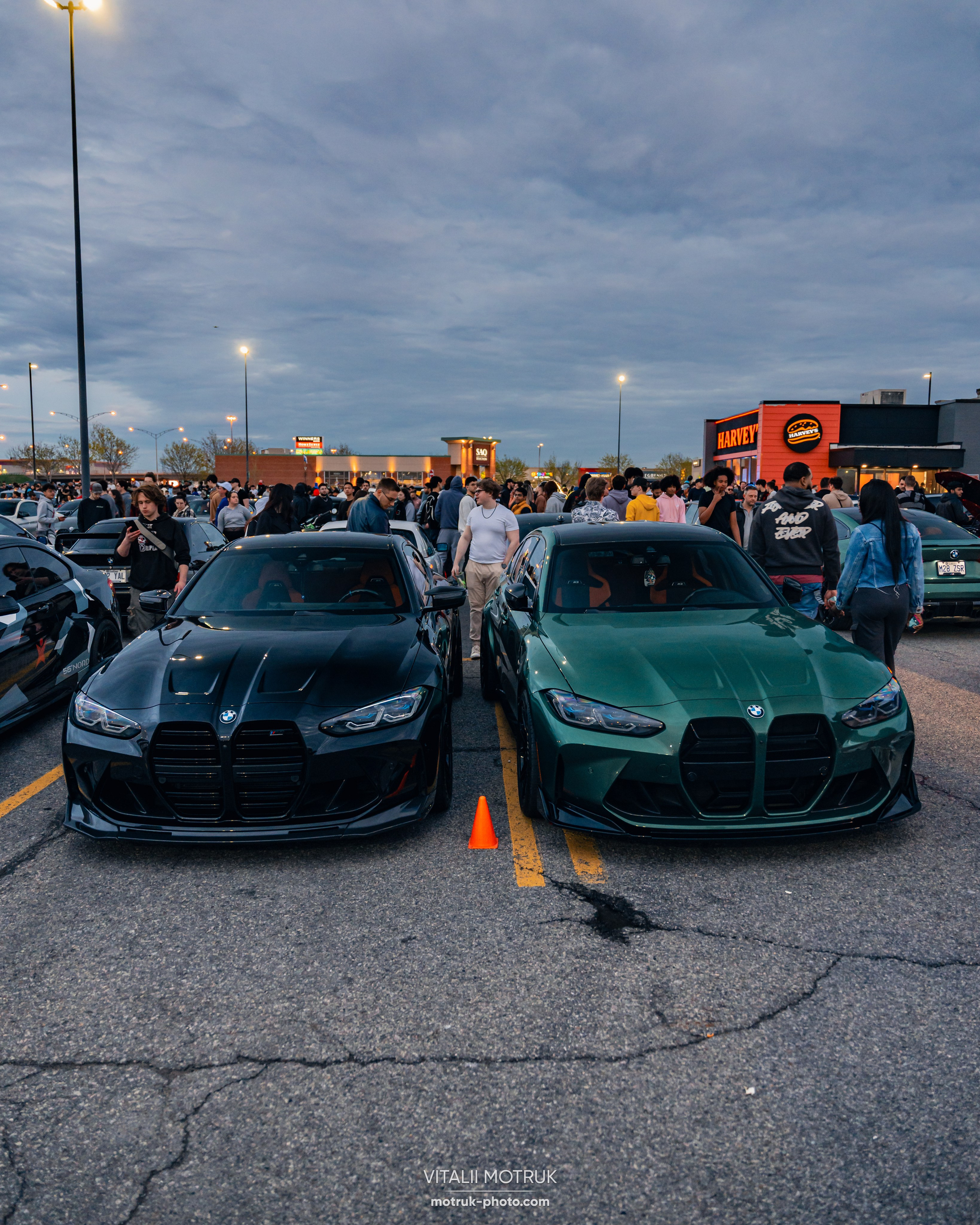 Car meet: 514 bimmers. Photographe de voitures à Paris — Vitalii Motruk