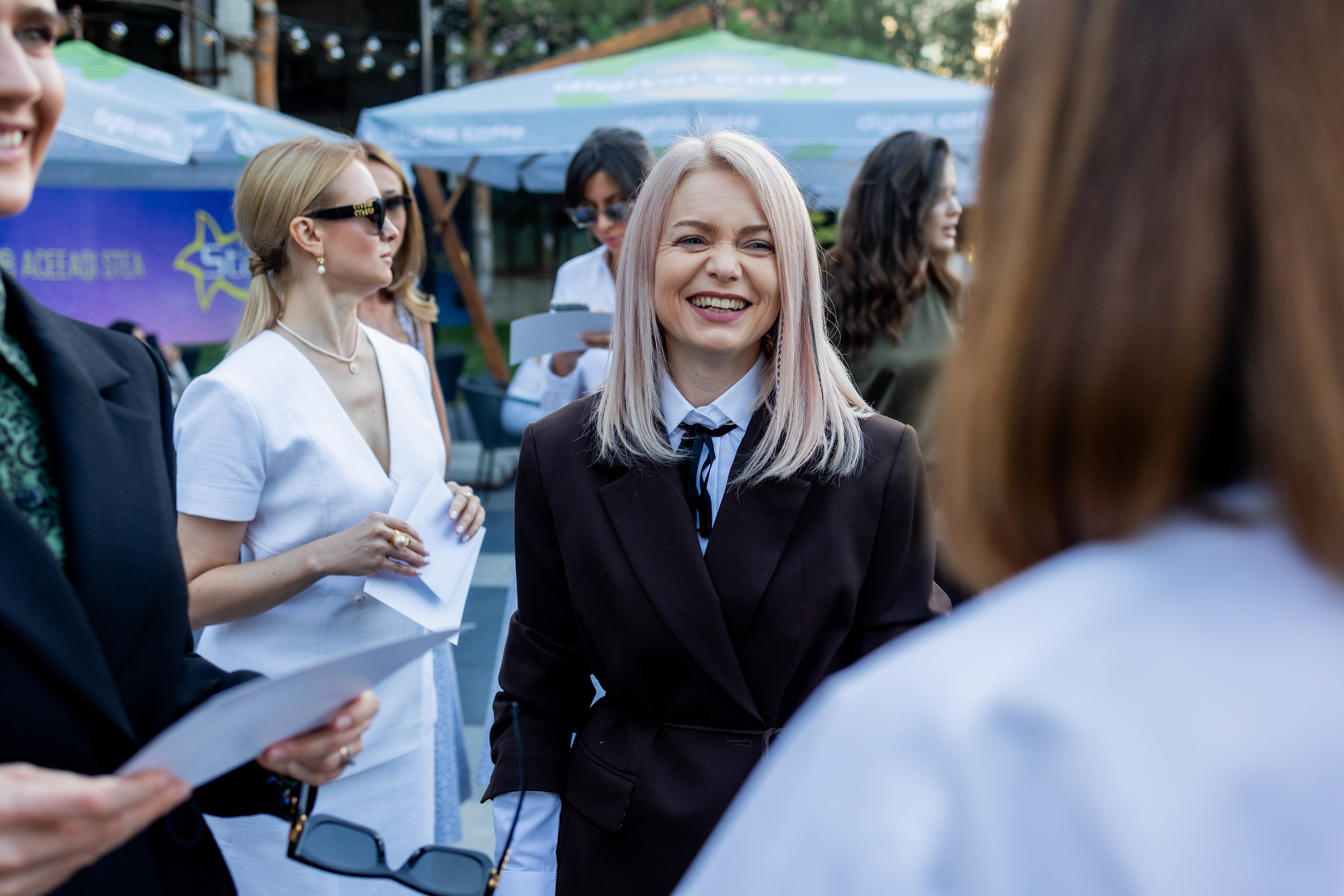 L.Storojuc backstage runway. MATVEEVA STUDIO