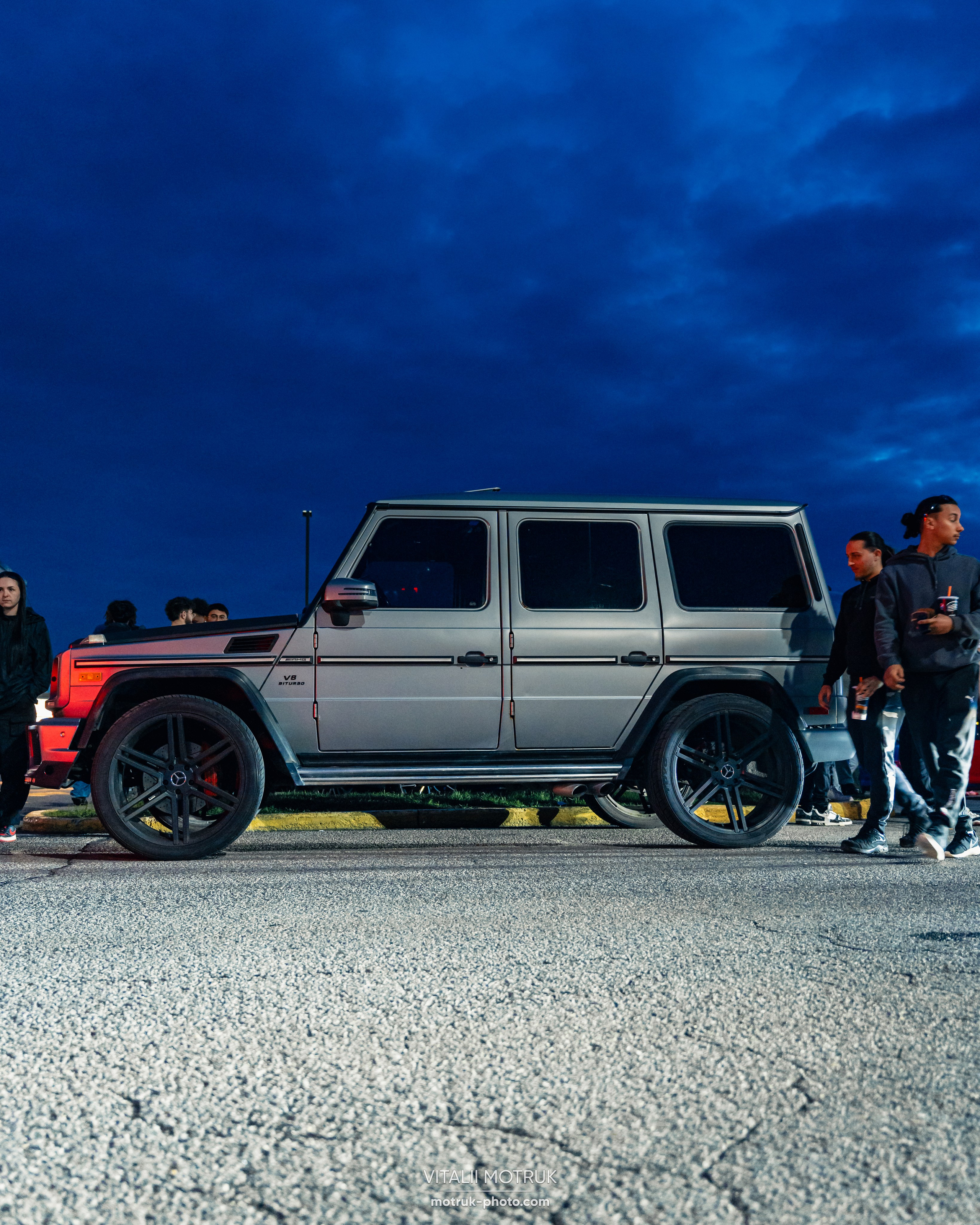 Car meet: 514 bimmers. Photographe de voitures à Paris — Vitalii Motruk