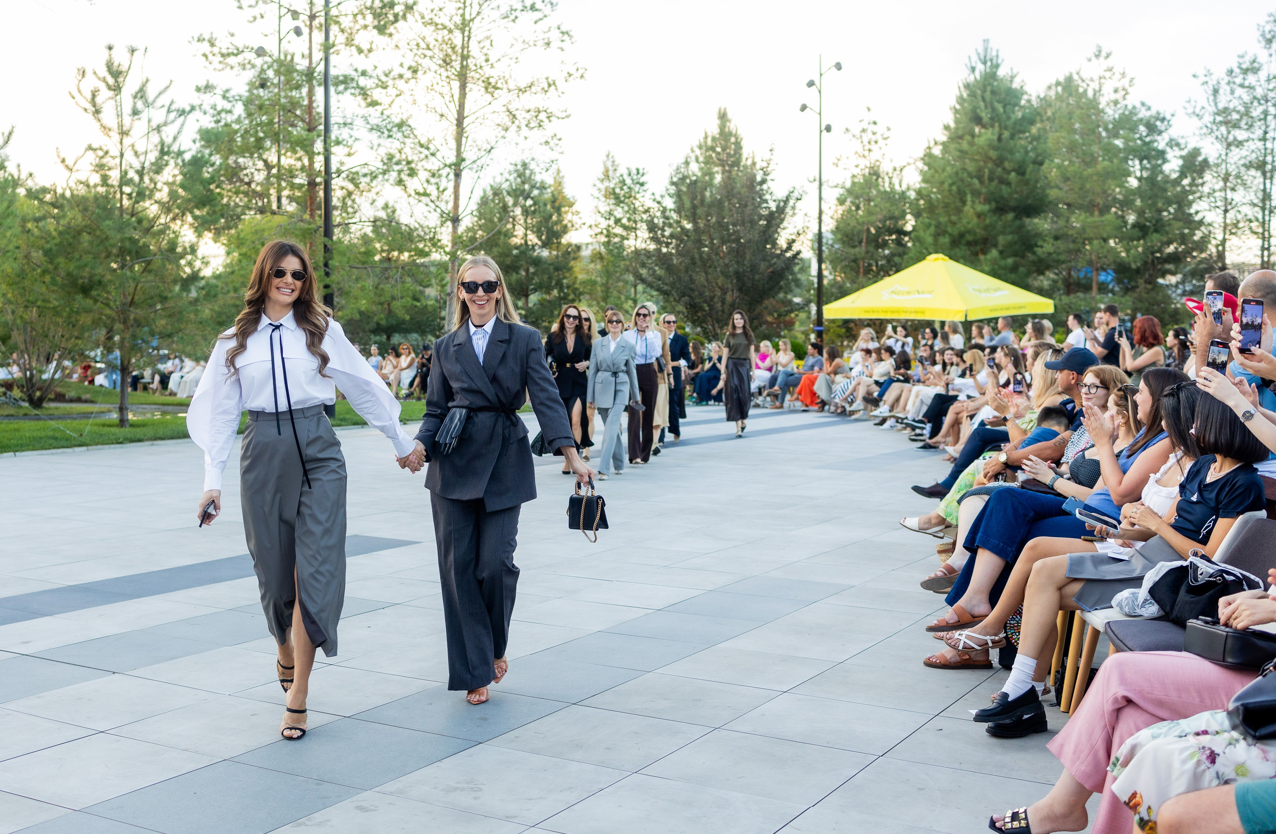 L.Storojuc backstage runway. MATVEEVA STUDIO