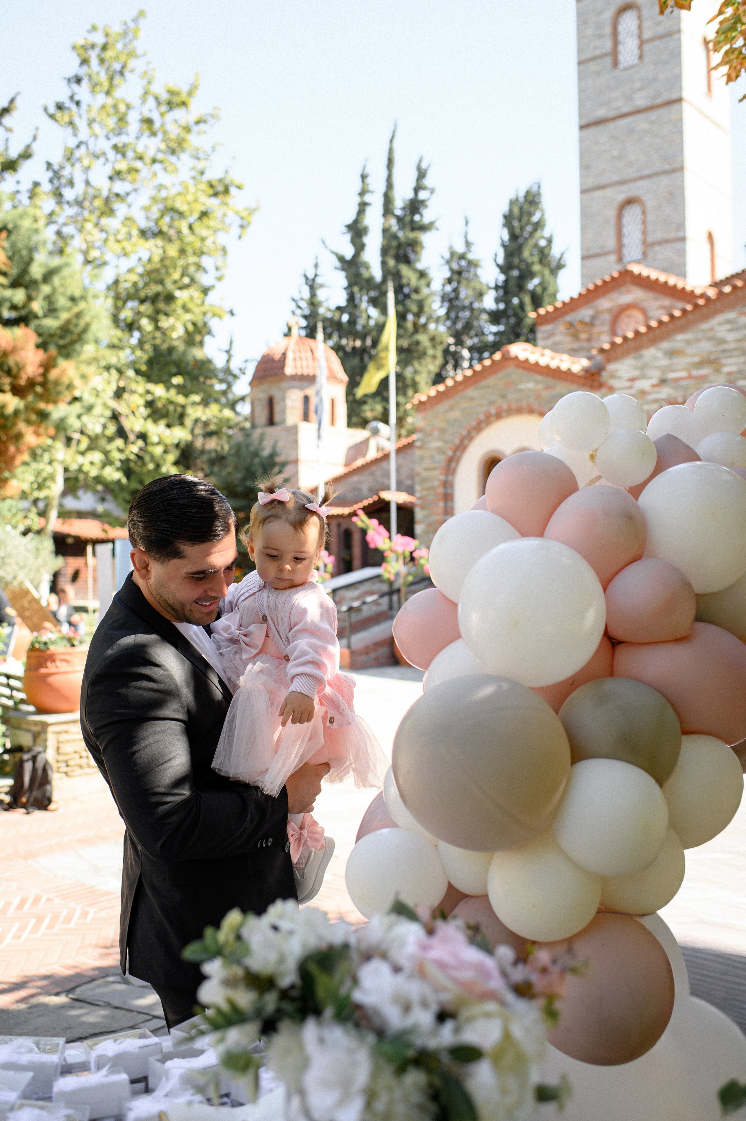 Baptism Aleksandra-Olivia. Семейная, детская, портретная и предметная фотосъемка в Салониках
