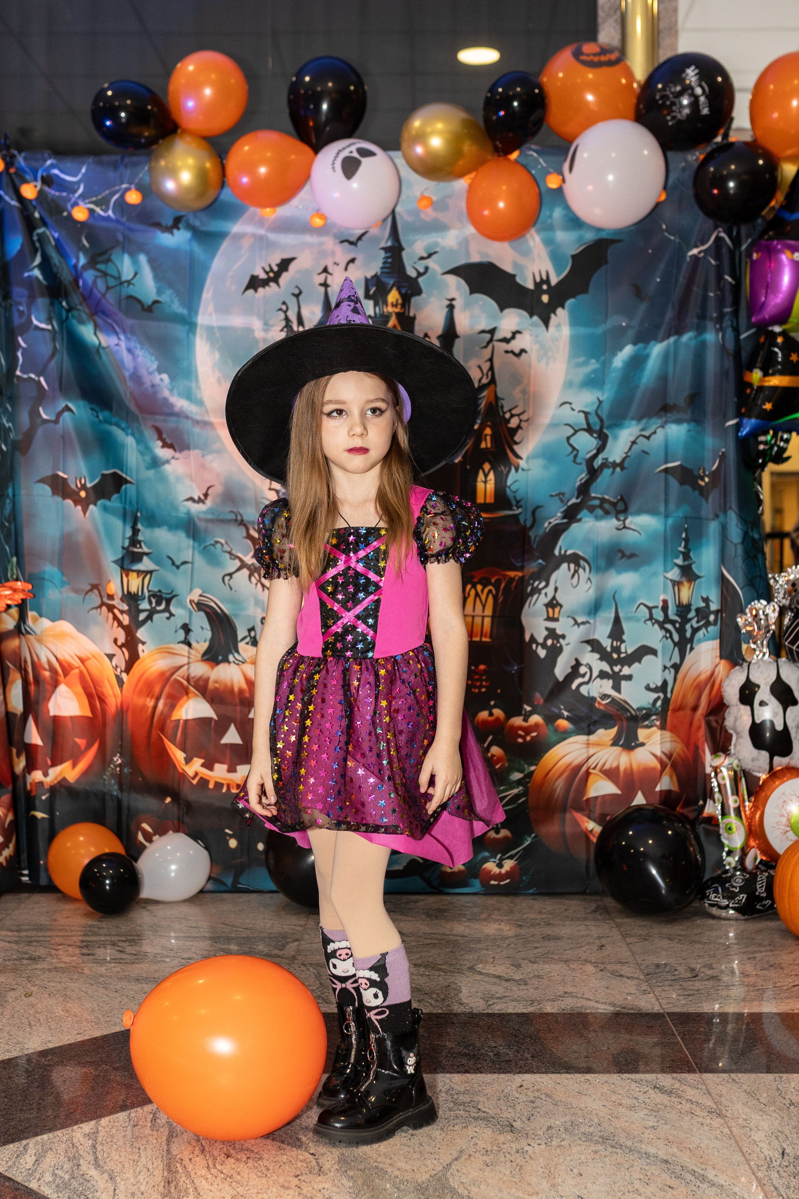 Leo dance studio Helloween 2025. Семейный и детский фотограф в Варшаве Мила Бобровская