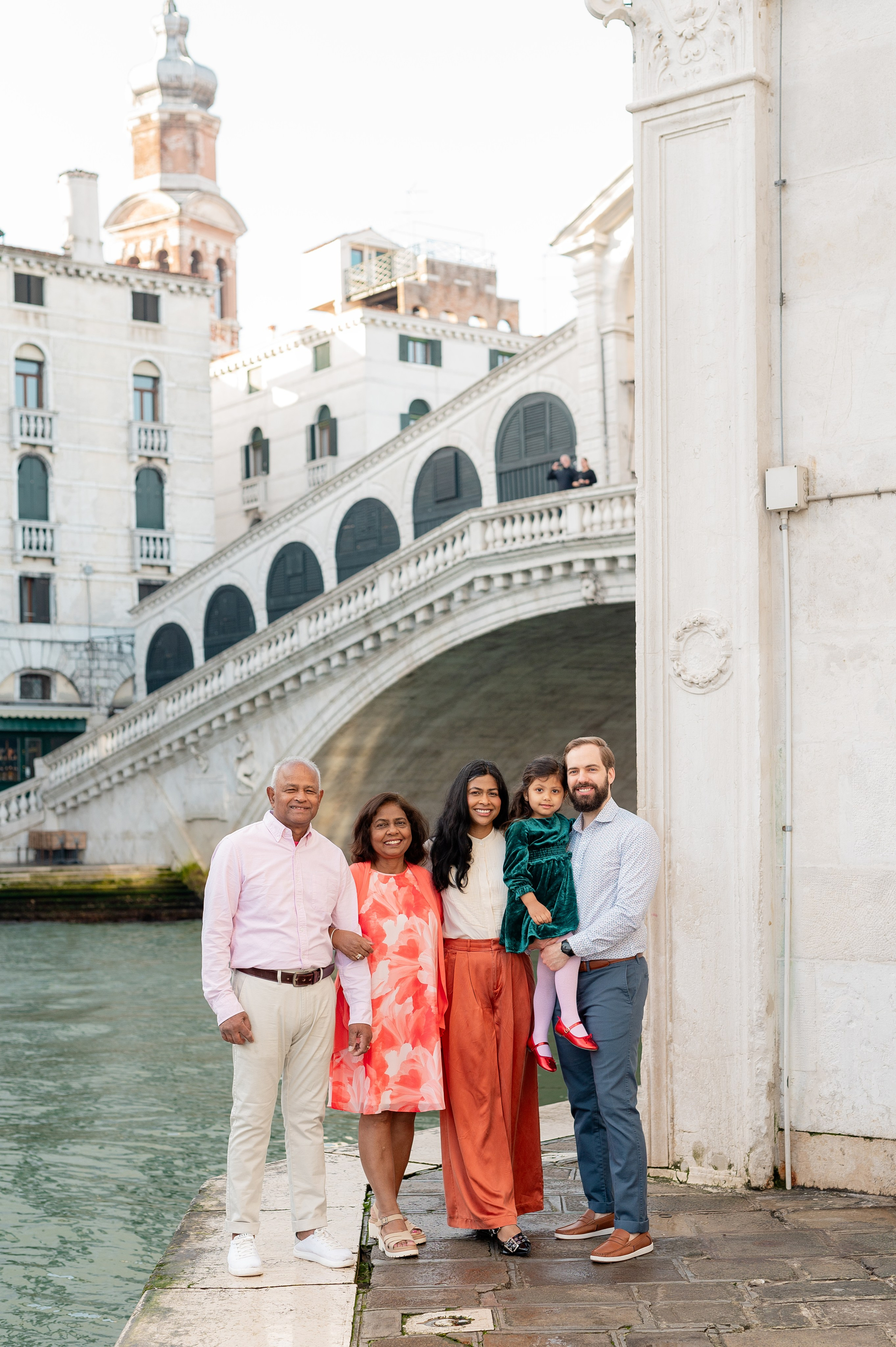 Family photoshoot in Venice. Photographer in Venice Anna Terzi