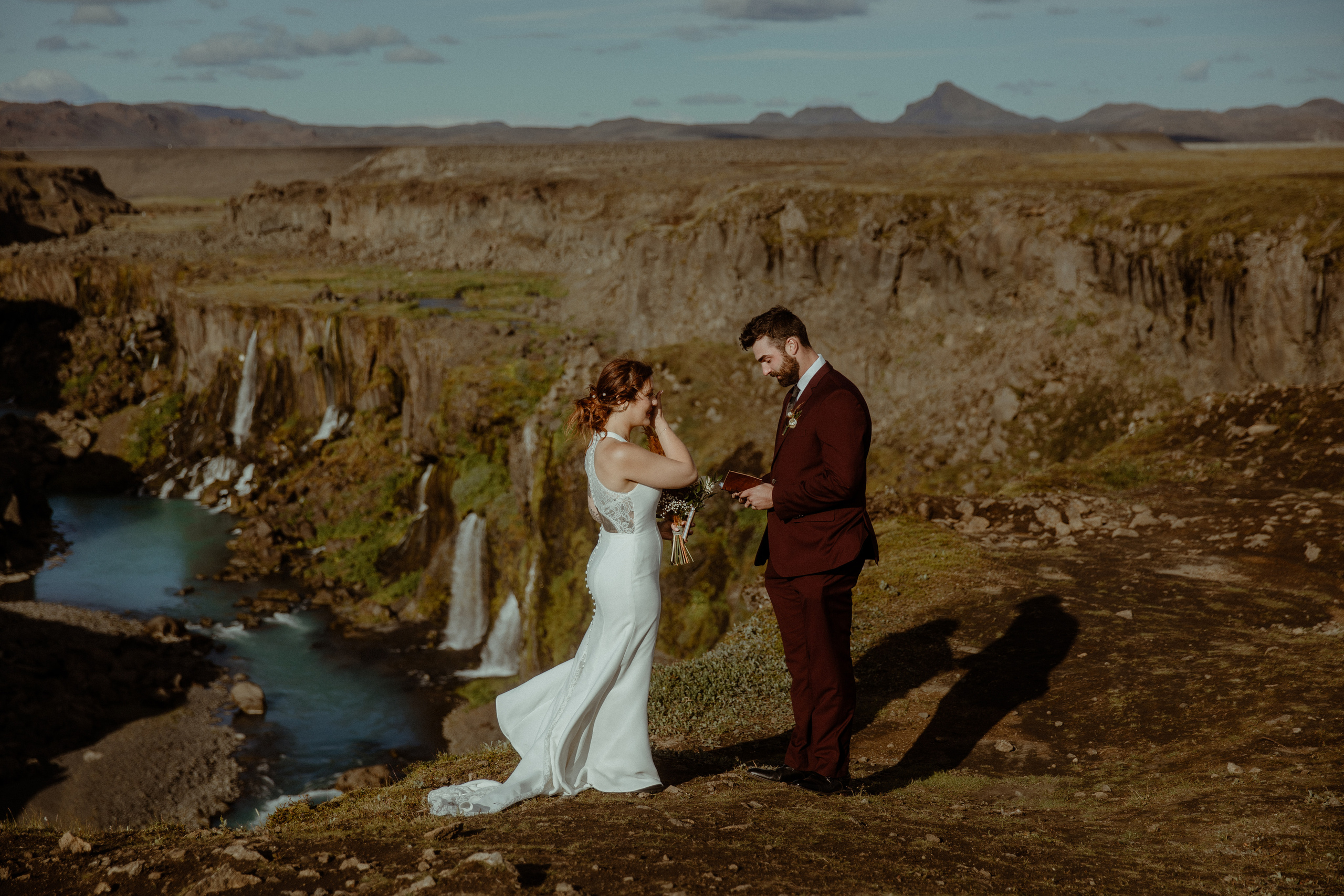 Snowy Elopement in Iceland. Iceland elopement photo and video | Nikolaichik Photo