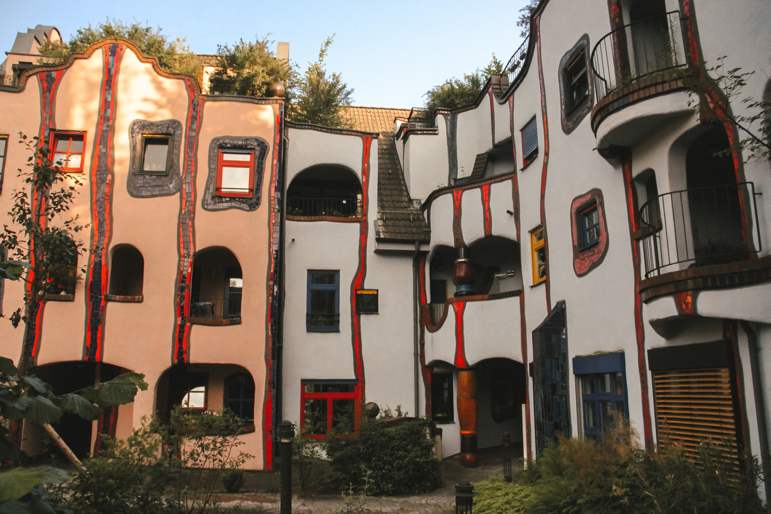 Дом Хундертвассера под Штутгартом. Maria Chistyakovа — Fotografin in Karlsruhe, Baden-Baden und Umgebung