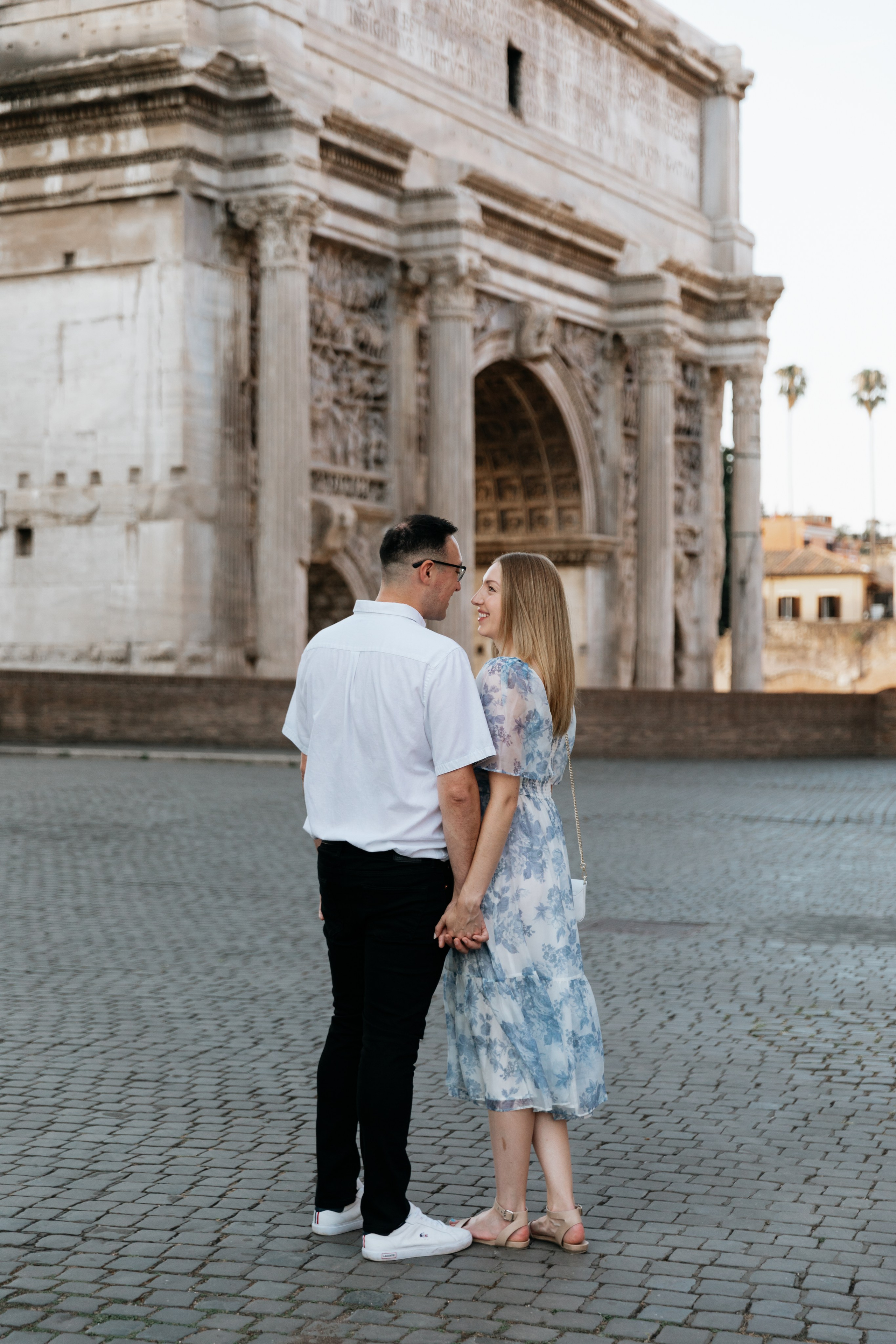 Leanne and Matt. Photographer in Rome