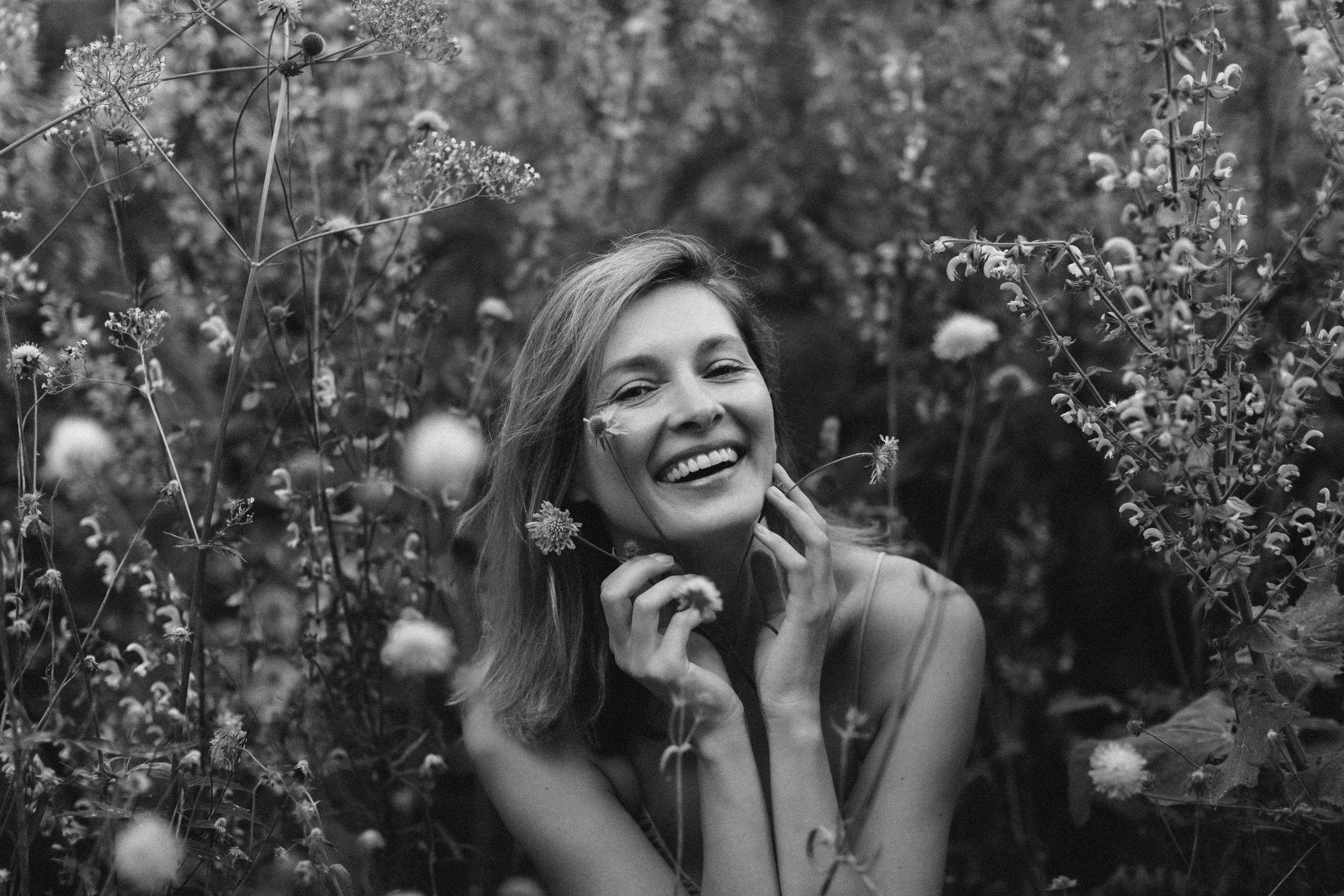 Female Summer Fields Photography. True self