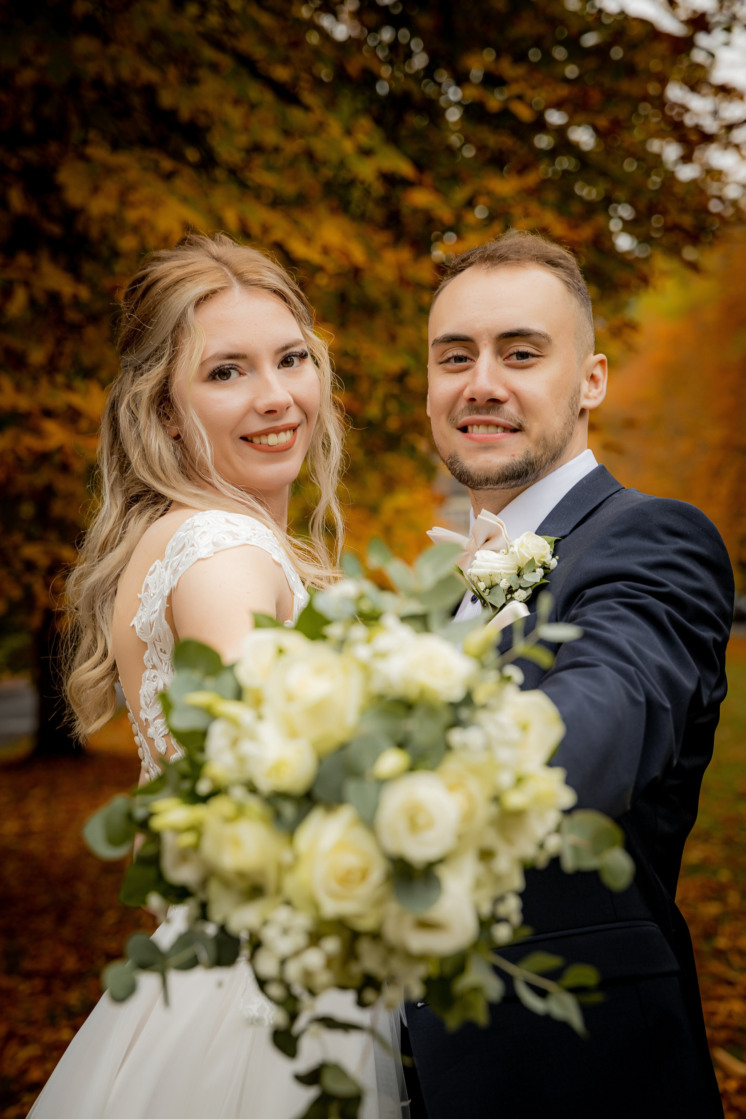 Herbstliche Hochzeit. Fotograf in Deutschland - Michael Baron