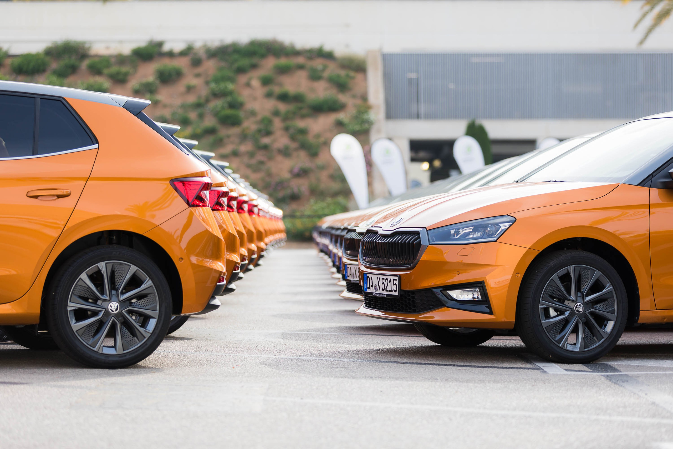 Skoda car presentation manufacturer in Mallorca. Mallorca Wedding, Corporate & Social Photographer