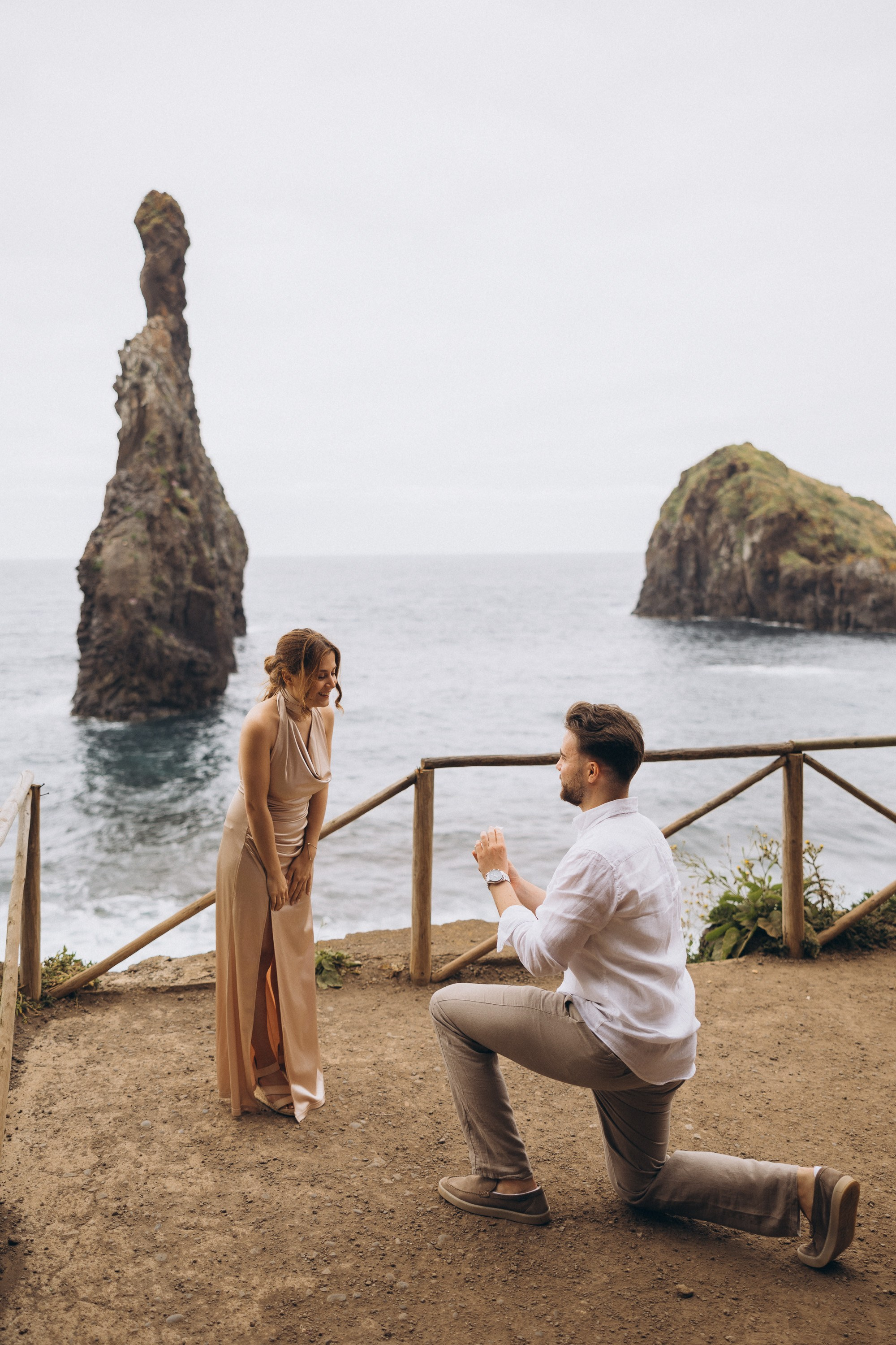 Surprise proposal photography in Madeira