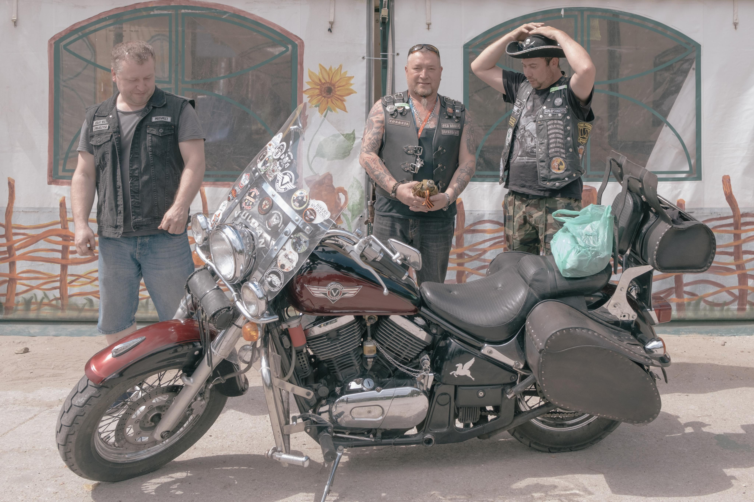 Bikers` camp. Photographer Anastasiya Dubrovina