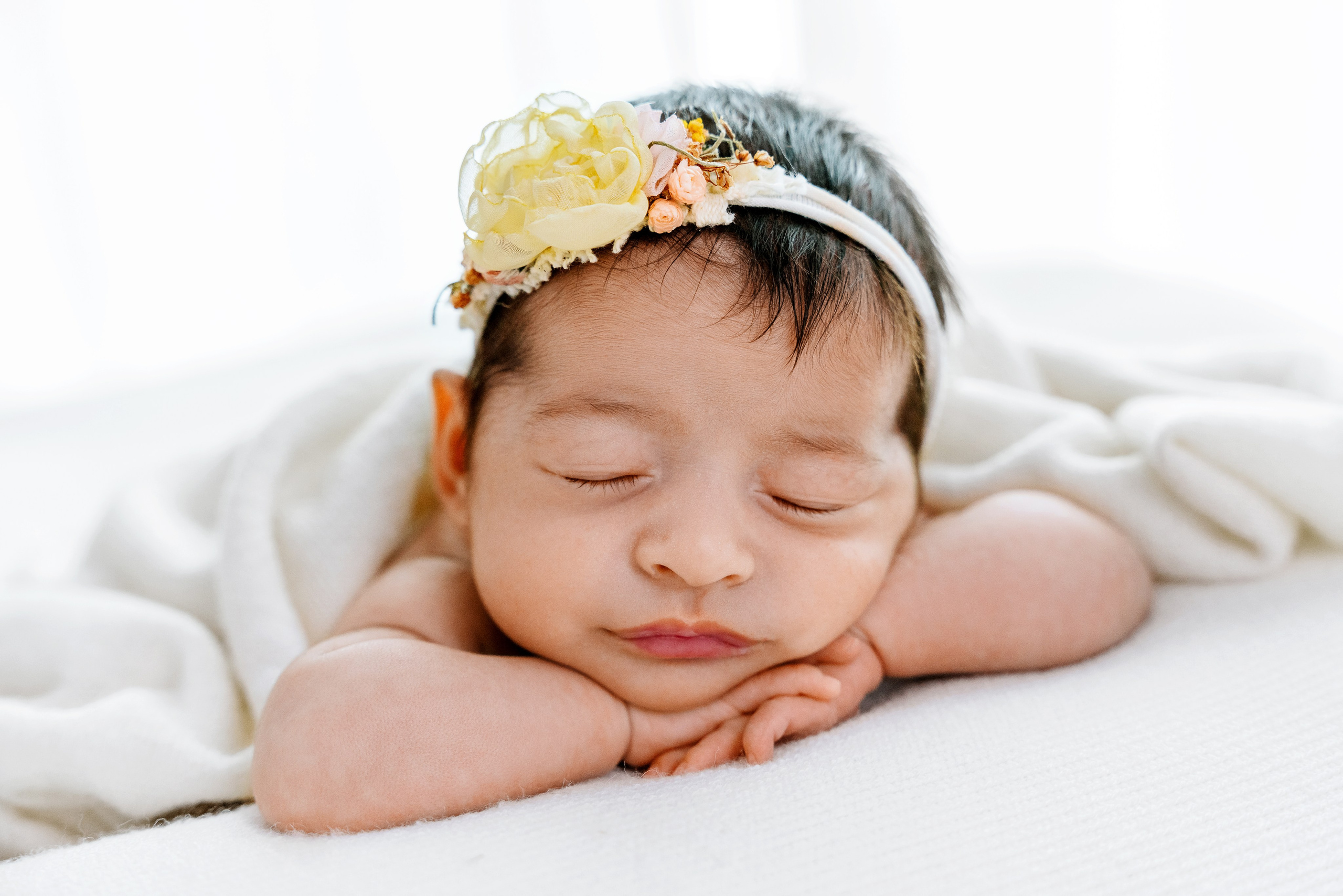 Newborn. Svitlana Miahka fotografa a Genova