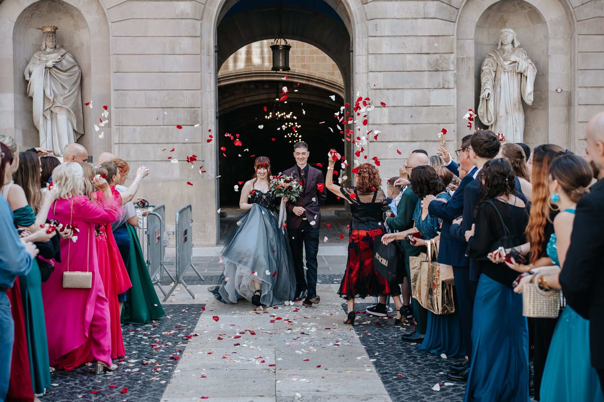 Alicia+Ruben, 04.10.2025, Ayuntamiento de Barcelona, Hotel Miramar. Fotógrafa de bodas en Cataluña