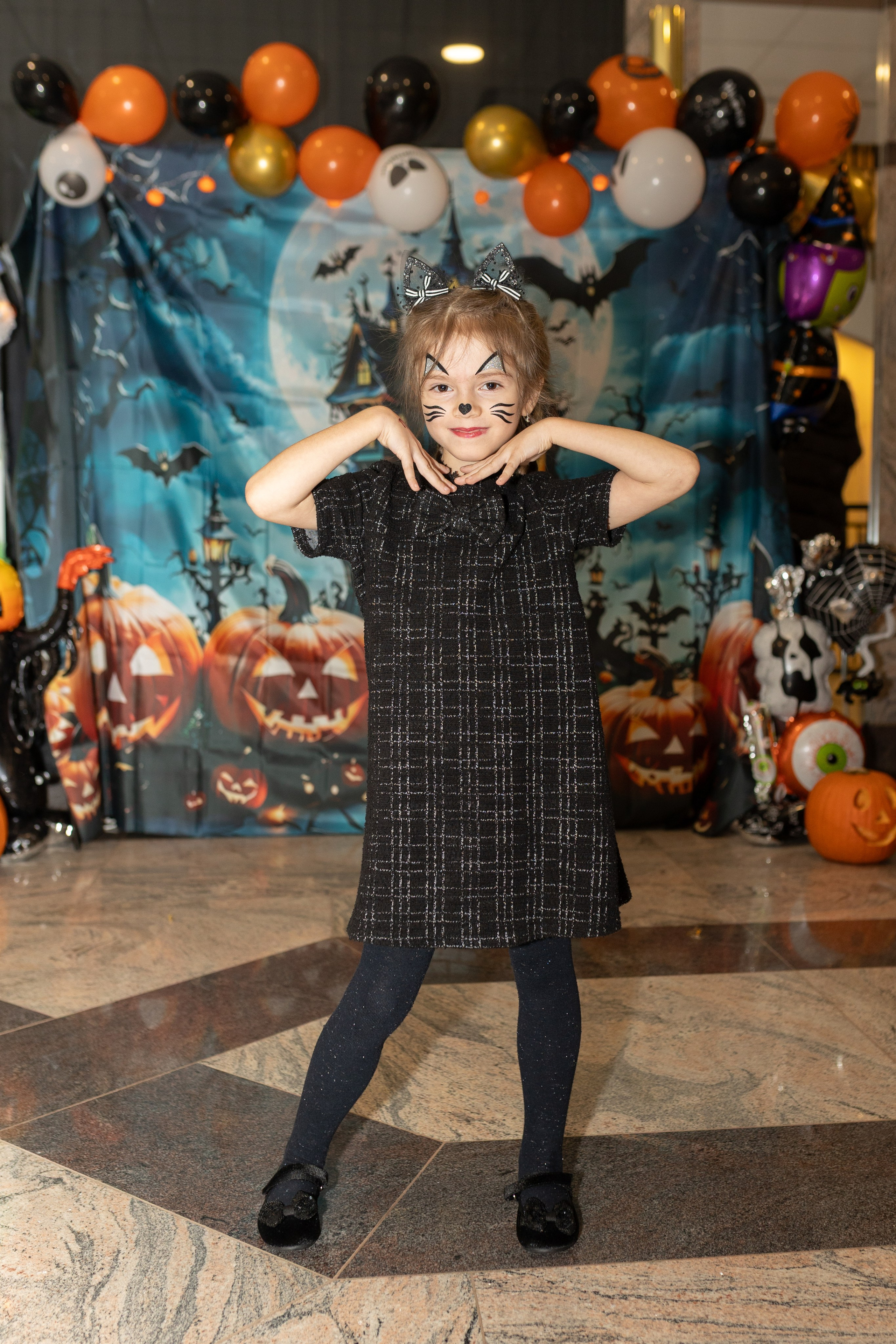 Leo dance studio Helloween 2025. Семейный и детский фотограф в Варшаве Мила Бобровская