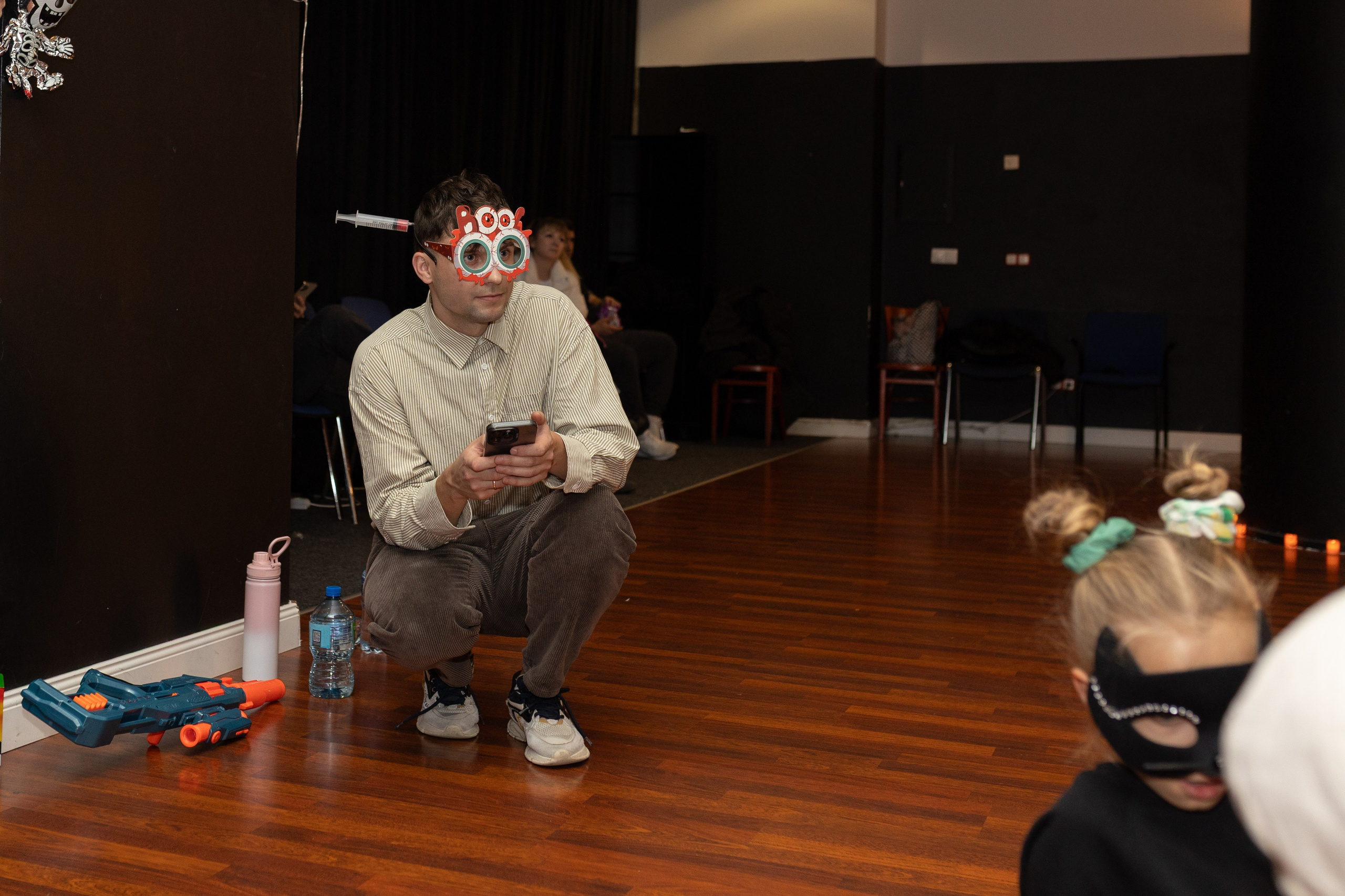 Leo dance studio Helloween 2025. Семейный и детский фотограф в Варшаве Мила Бобровская